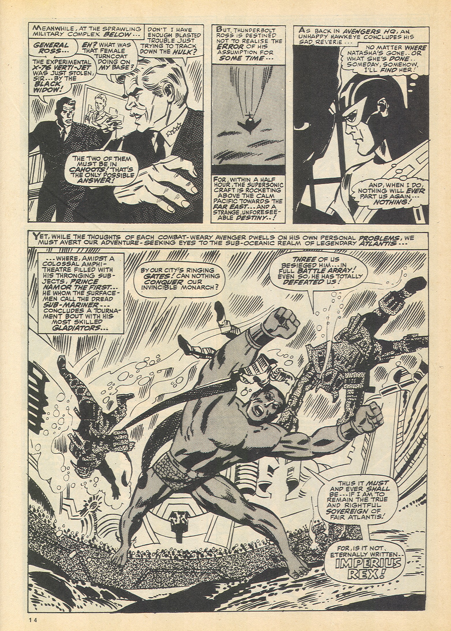 Read online The Avengers (1973) comic -  Issue #46 - 14
