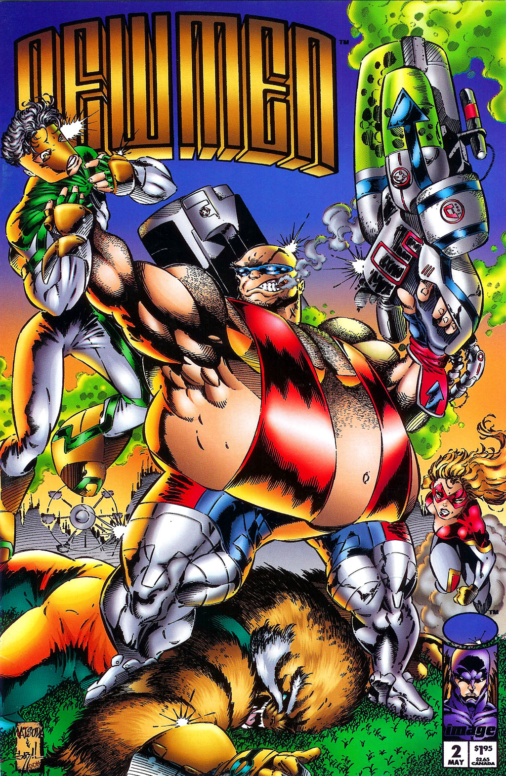 Read online NewMen comic -  Issue #2 - 1