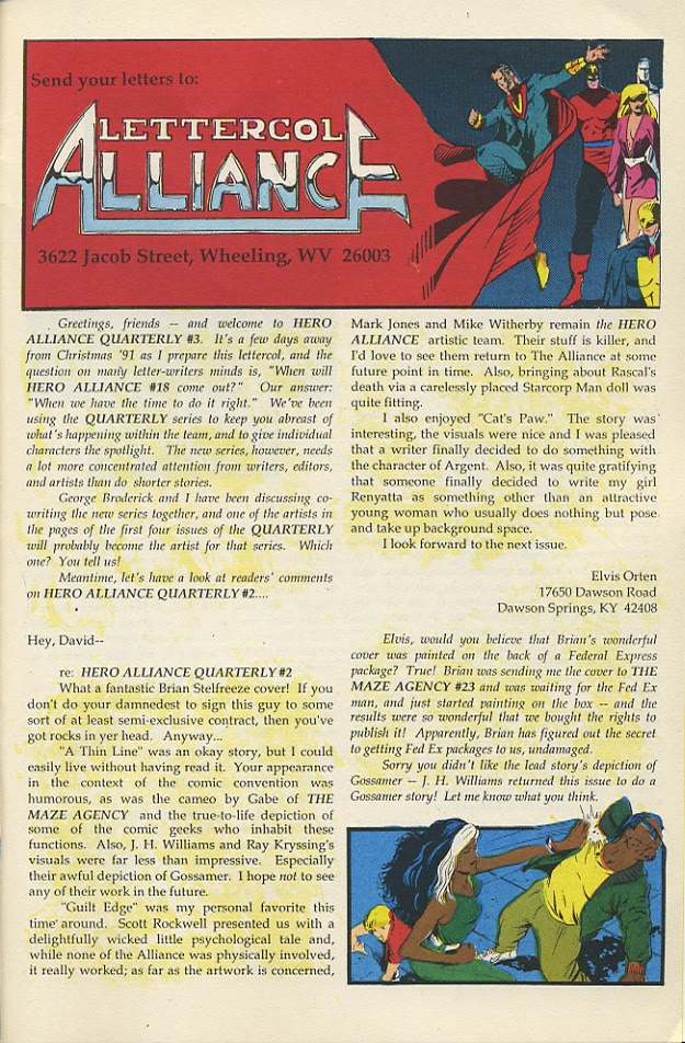 Read online Hero Alliance Quarterly comic -  Issue #3 - 31
