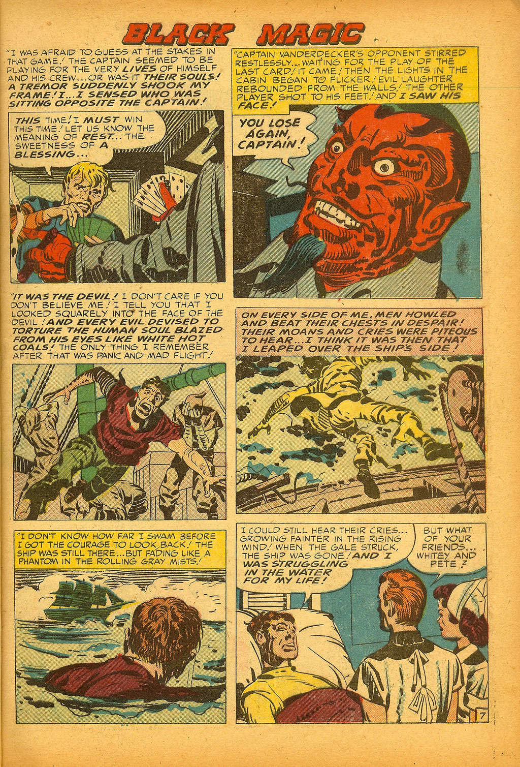 Read online Black Magic (1950) comic -  Issue #7 - 44