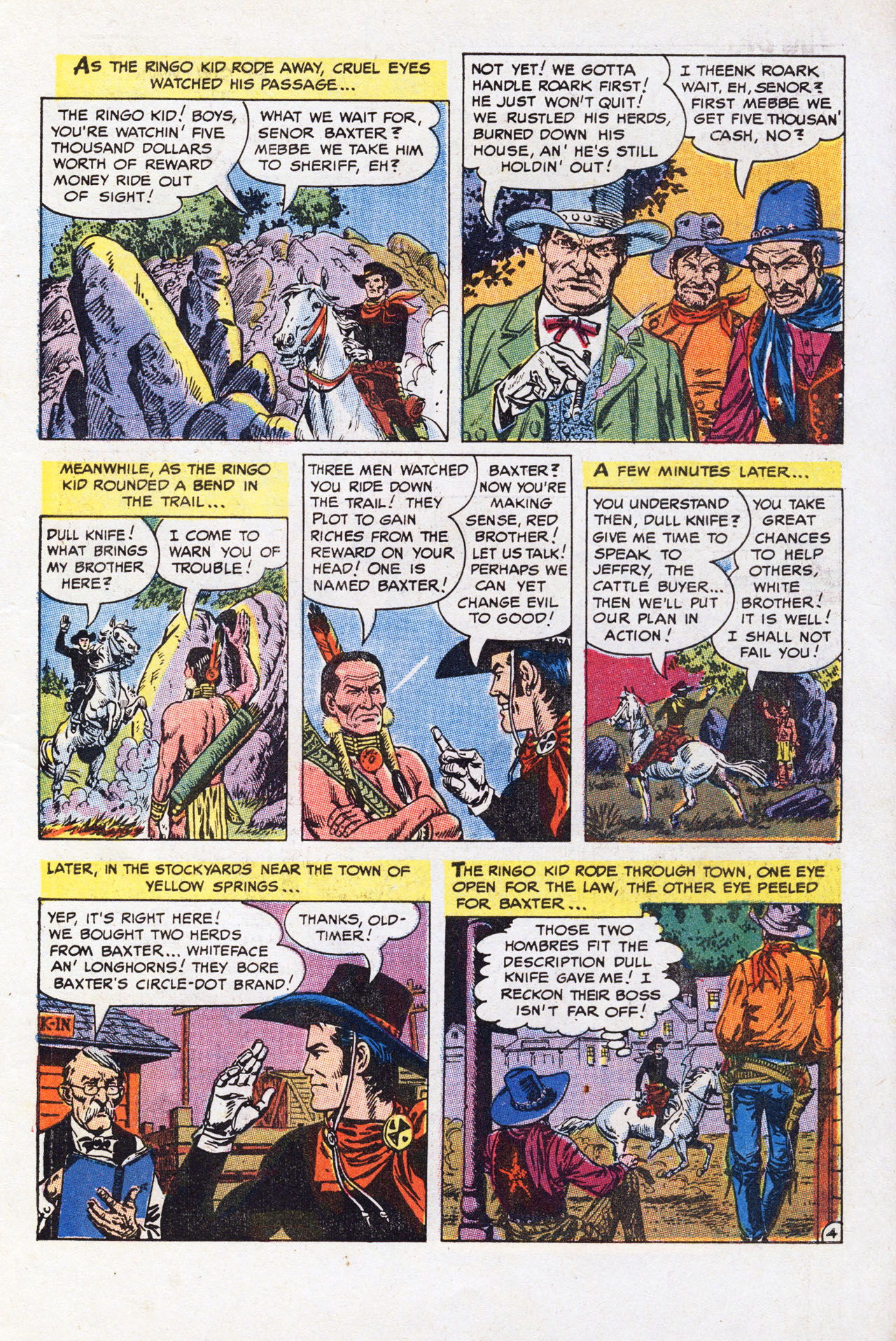 Read online Ringo Kid (1970) comic -  Issue #6 - 7
