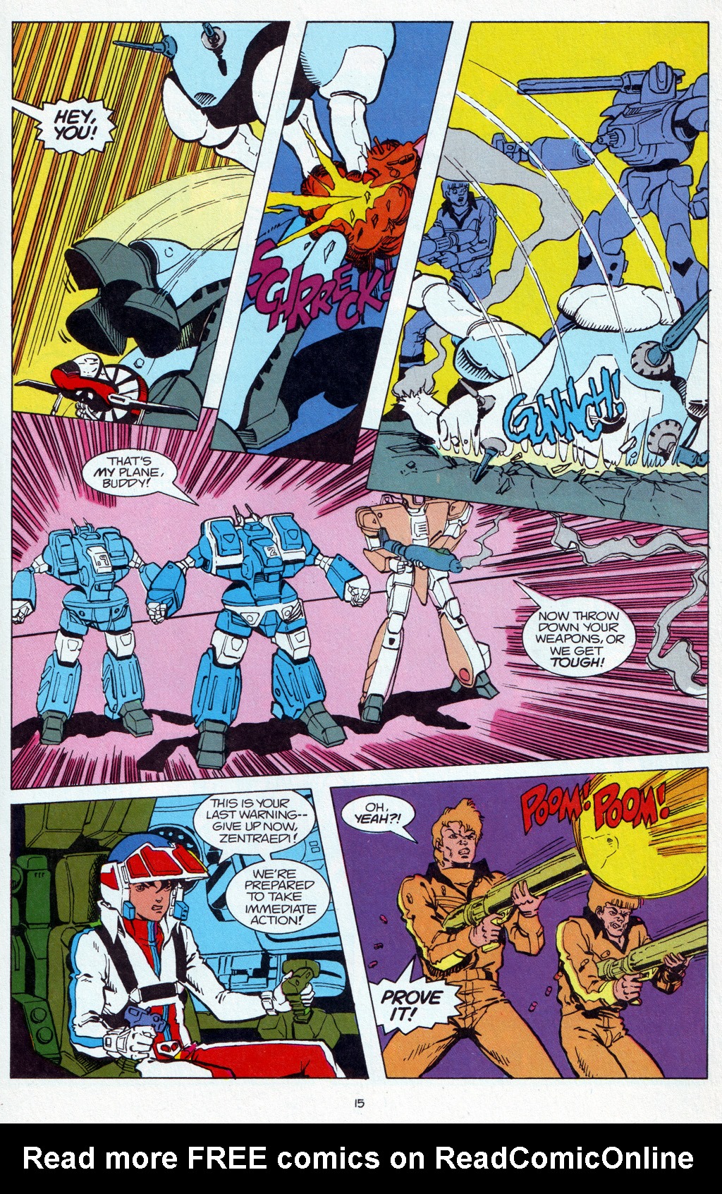 Read online Robotech The Macross Saga comic -  Issue #34 - 16