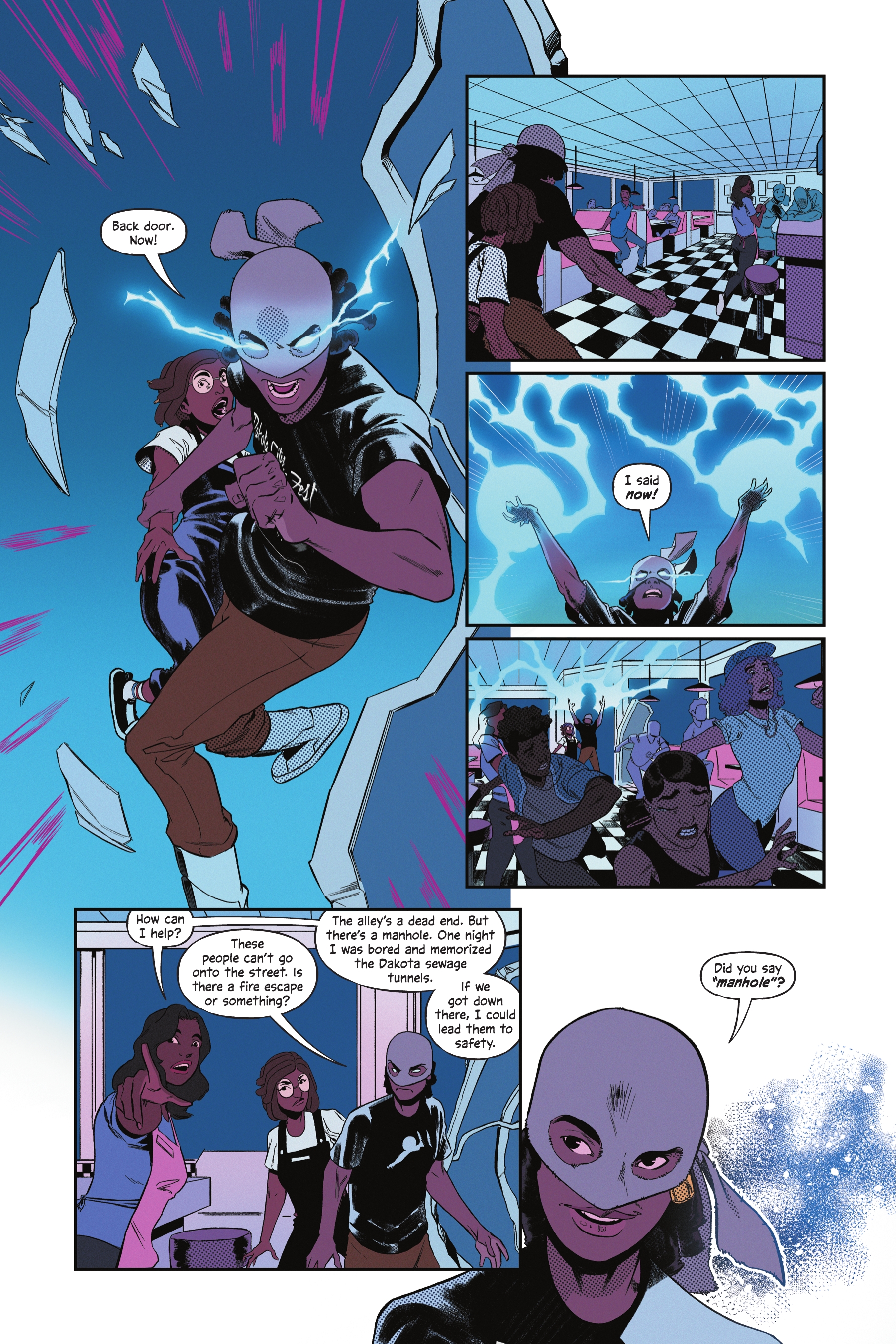 Read online Static: Up All Night comic -  Issue # TPB (Part 1) - 77