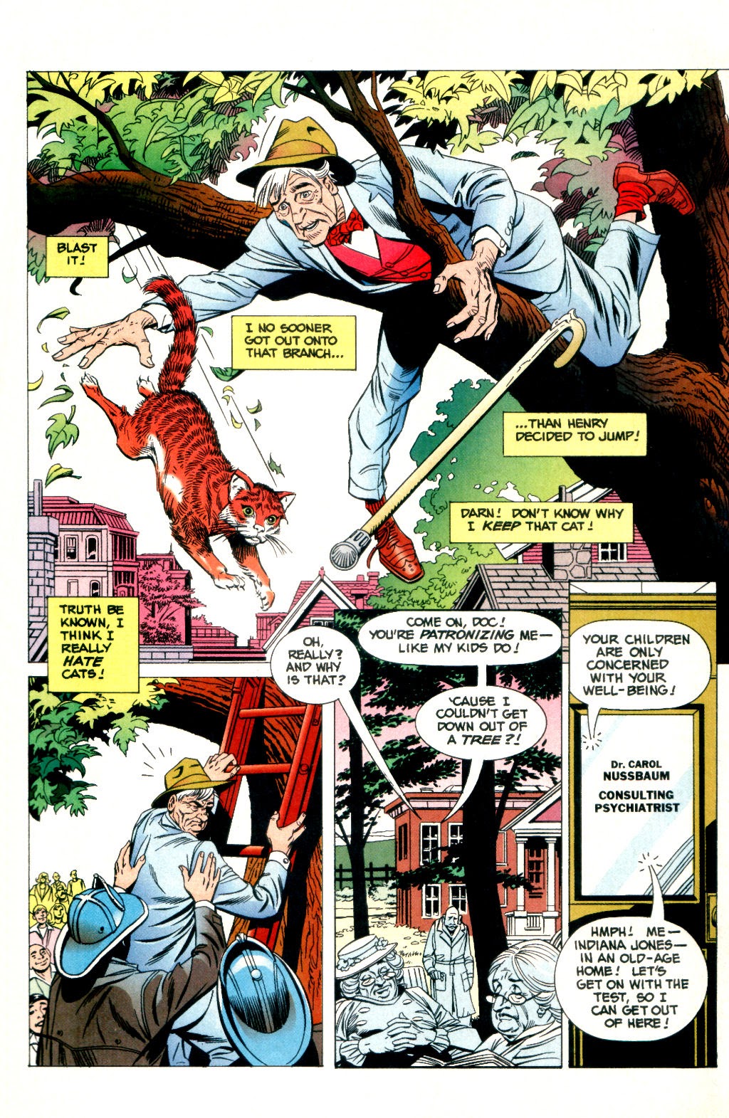 Read online Young Indiana Jones Chronicles comic -  Issue #9 - 3