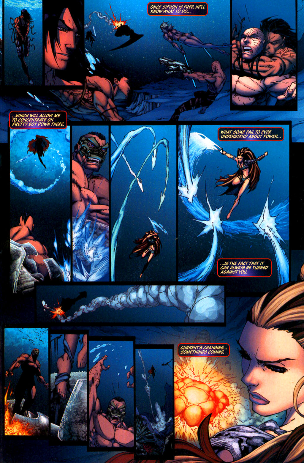 Read online Fathom: Dawn of War comic -  Issue #1 - 12