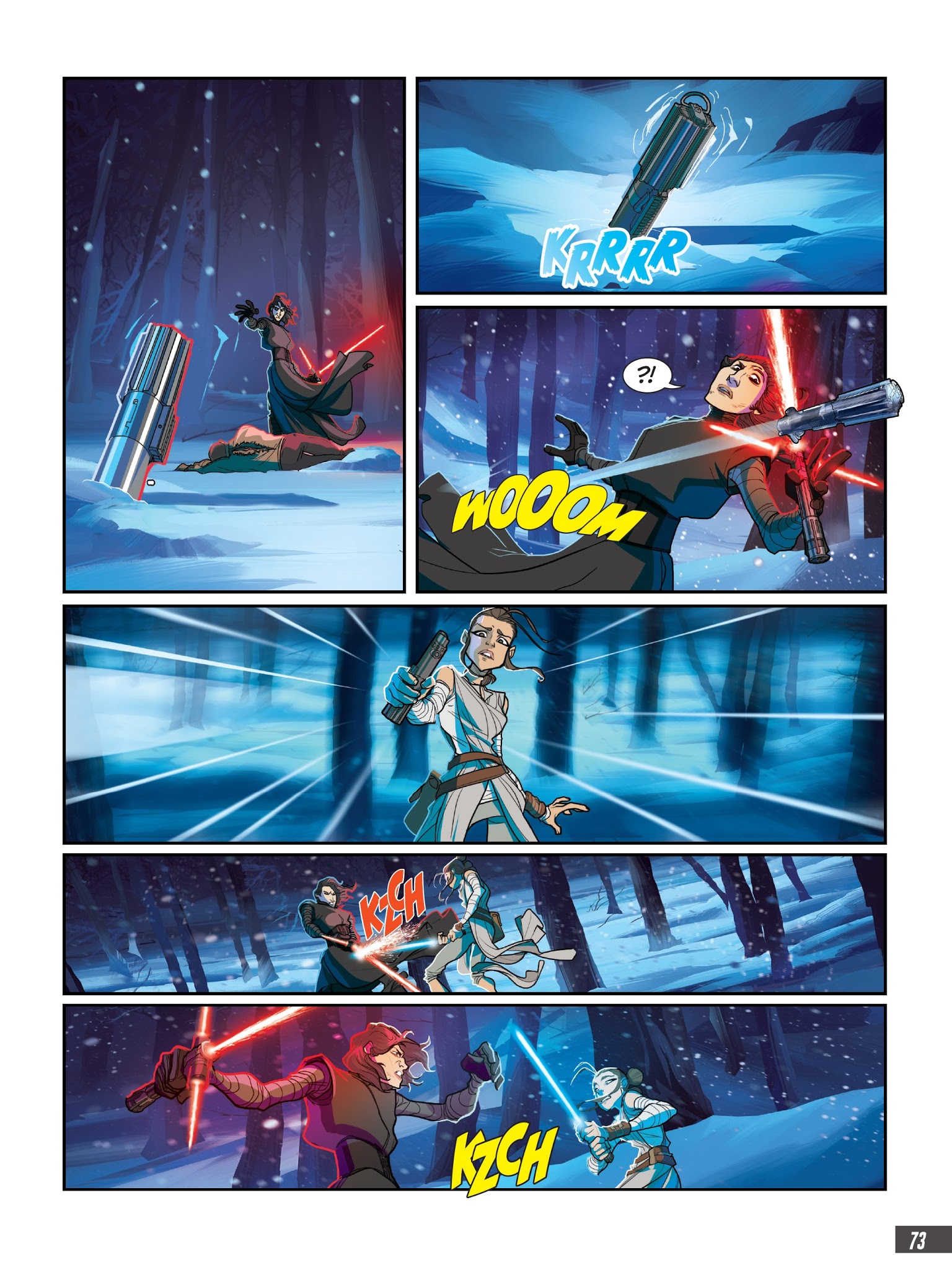Read online Star Wars: The Force Awakens Graphic Novel Adaptation comic -  Issue # Full - 72