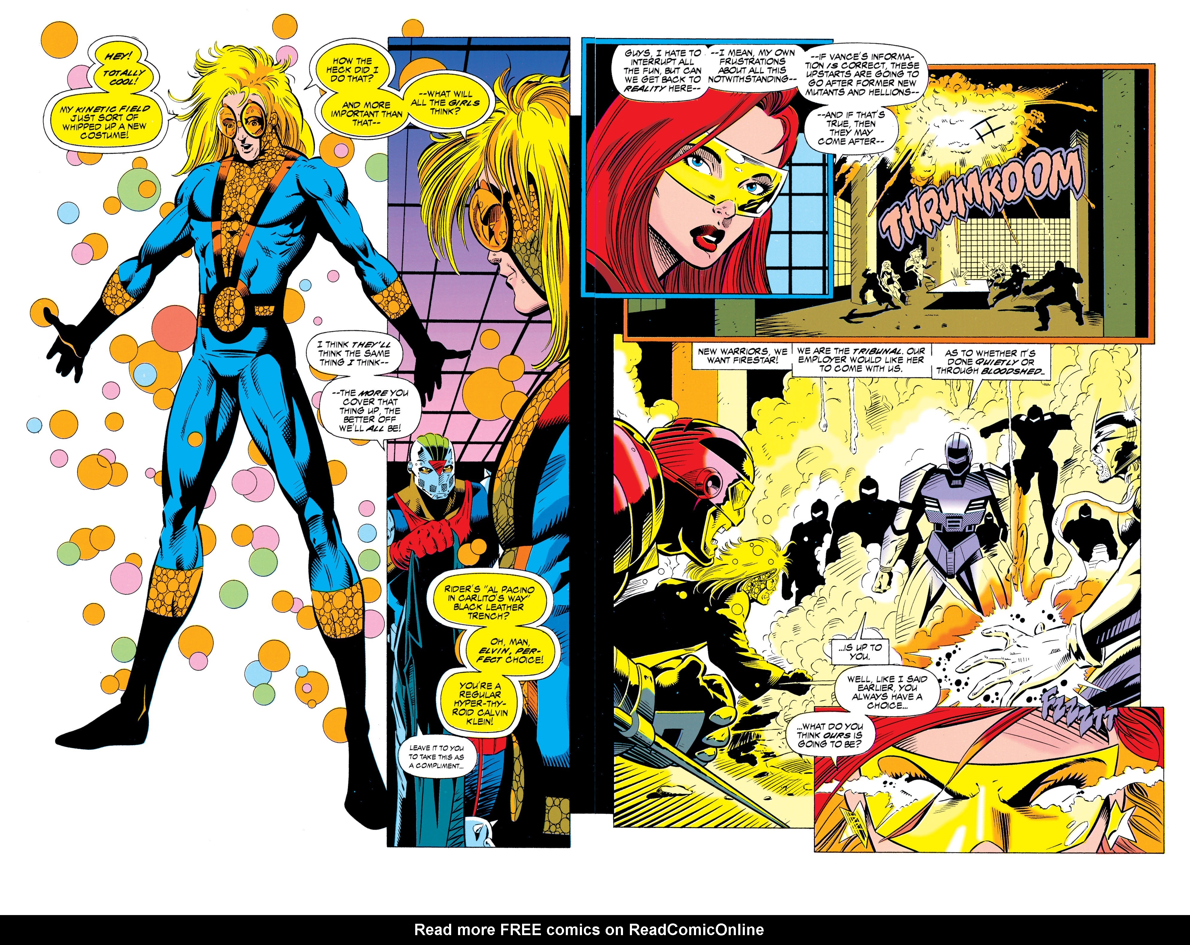 Read online The New Warriors comic -  Issue #45 - 8