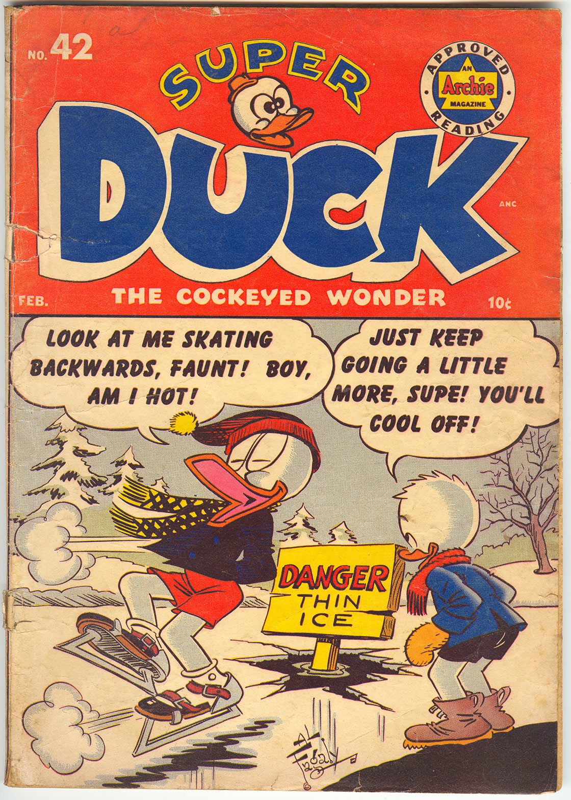 Read online Super Duck Comics comic -  Issue #42 - 1