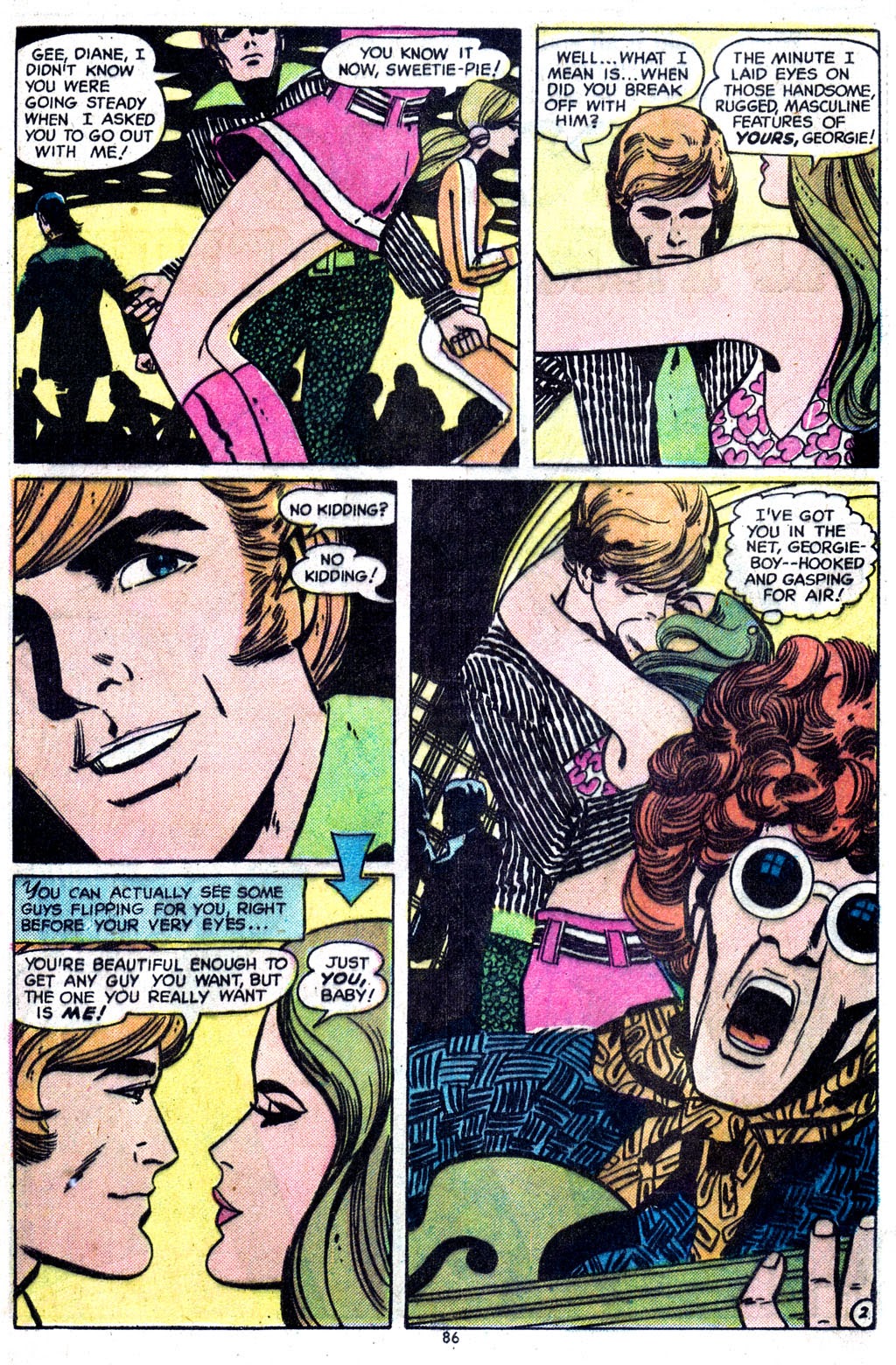 Read online Young Love (1963) comic -  Issue #112 - 86
