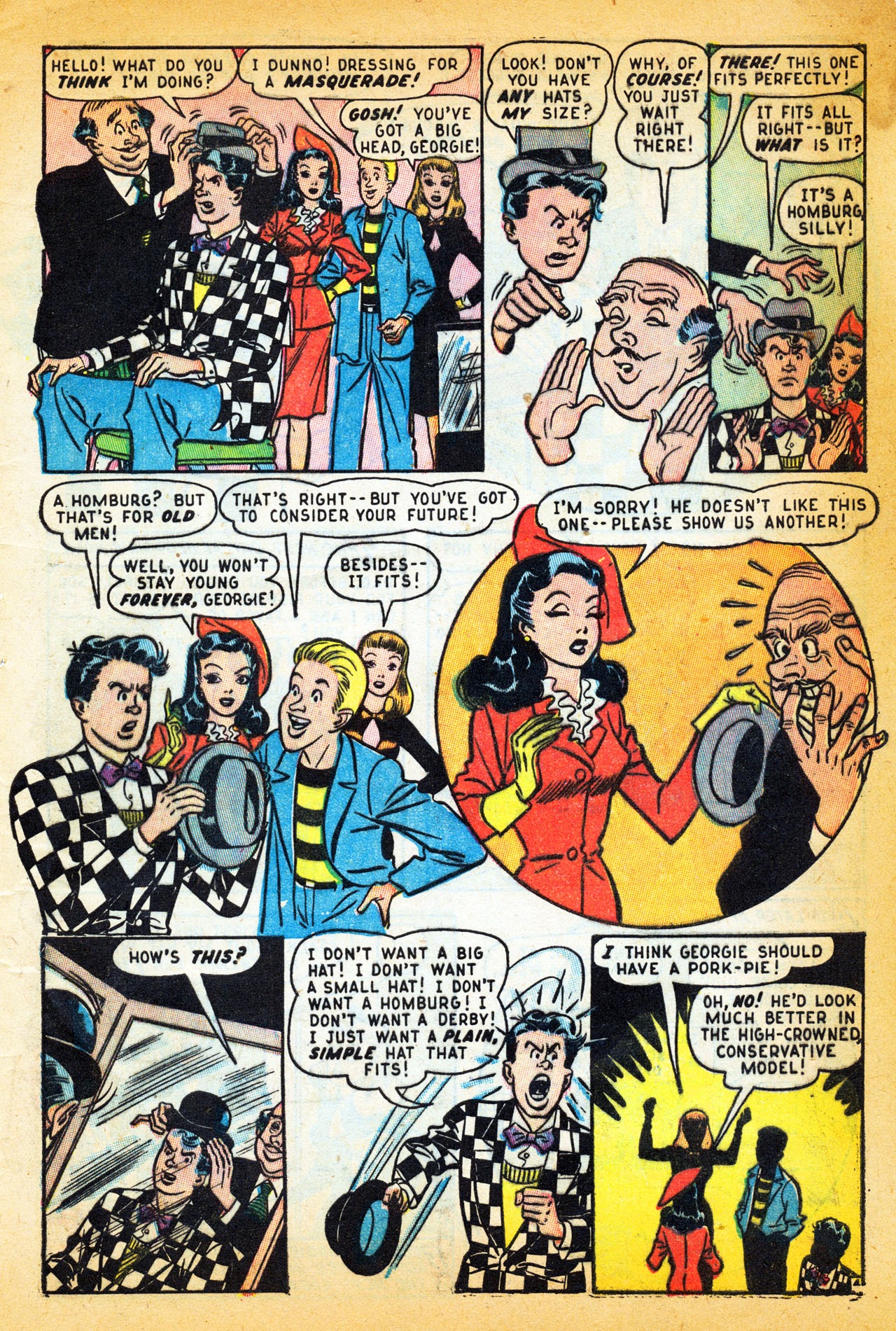 Read online Junior Miss (1947) comic -  Issue #25 - 40