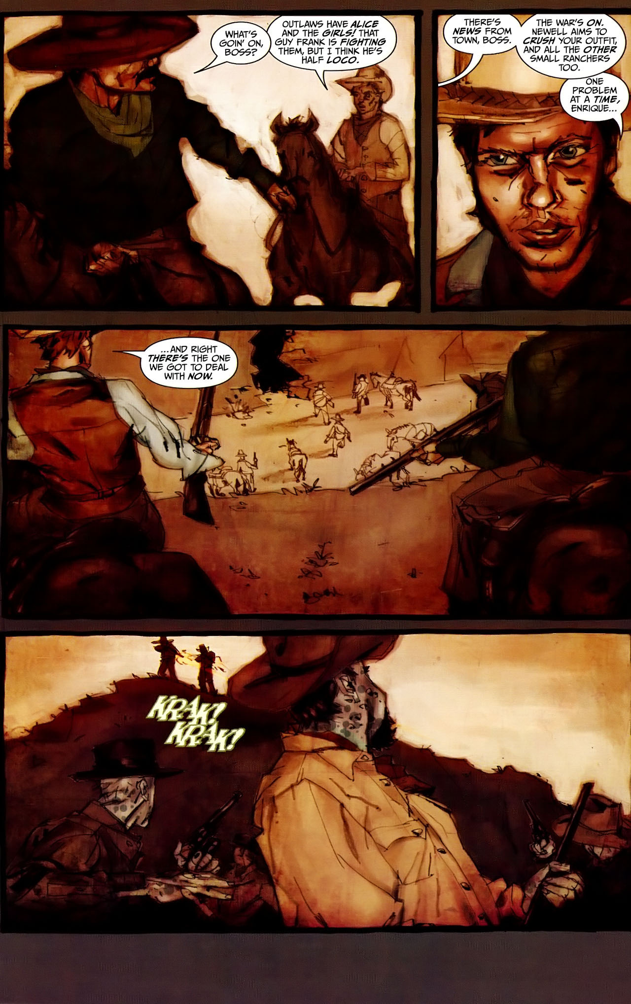 Read online Graveslinger comic -  Issue #1 - 22