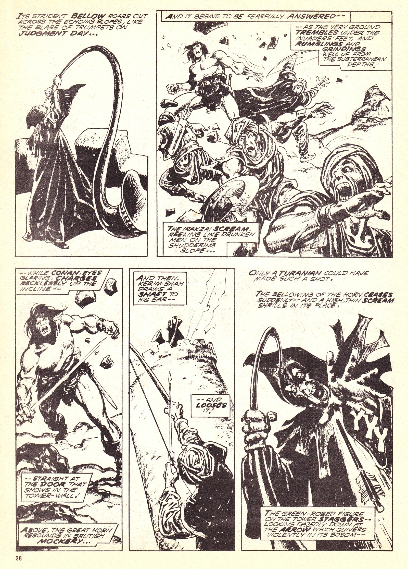 Read online The Savage Sword of Conan (1975) comic -  Issue #7 - 28