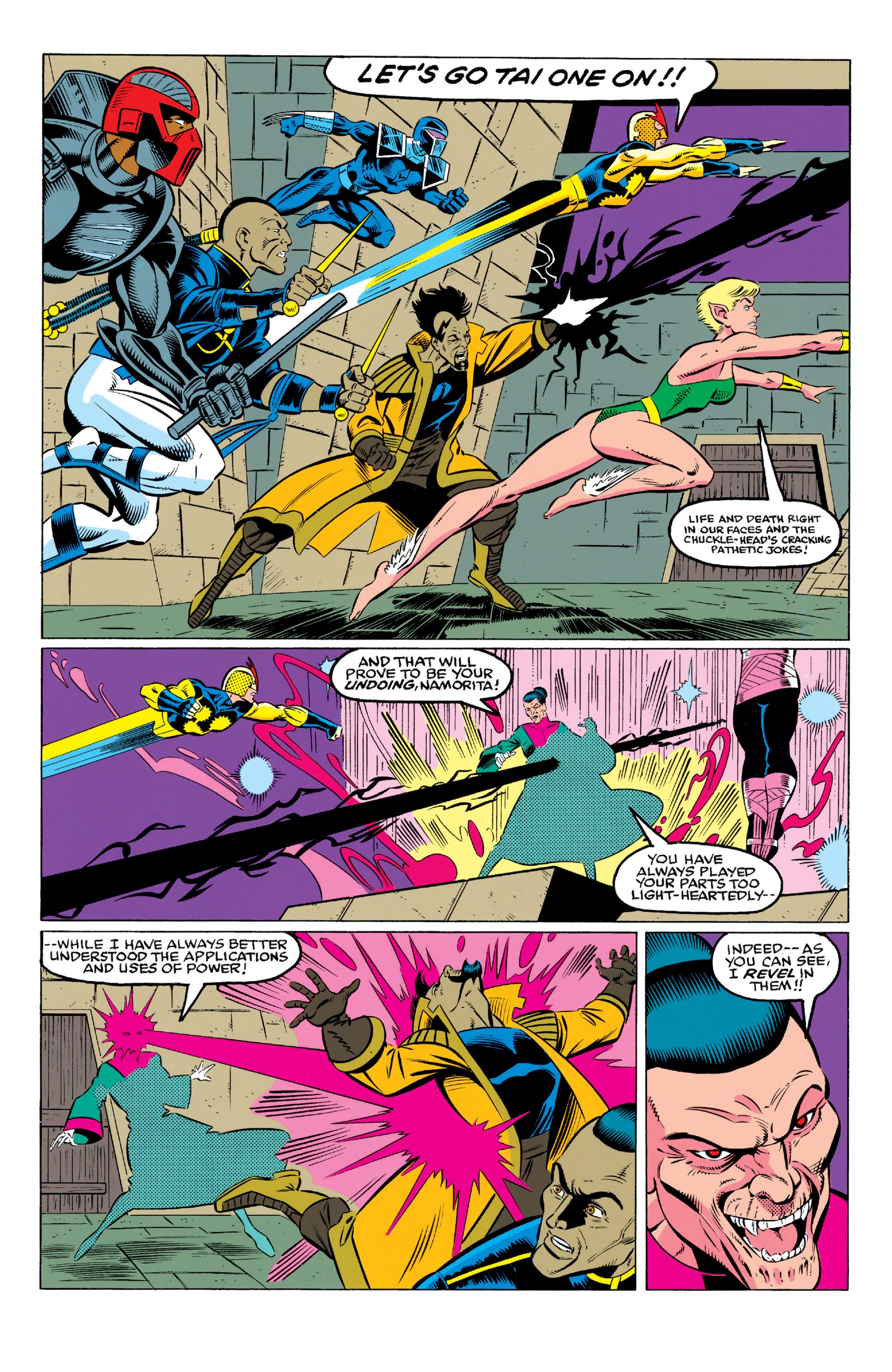 Read online The New Warriors comic -  Issue #25 - 28