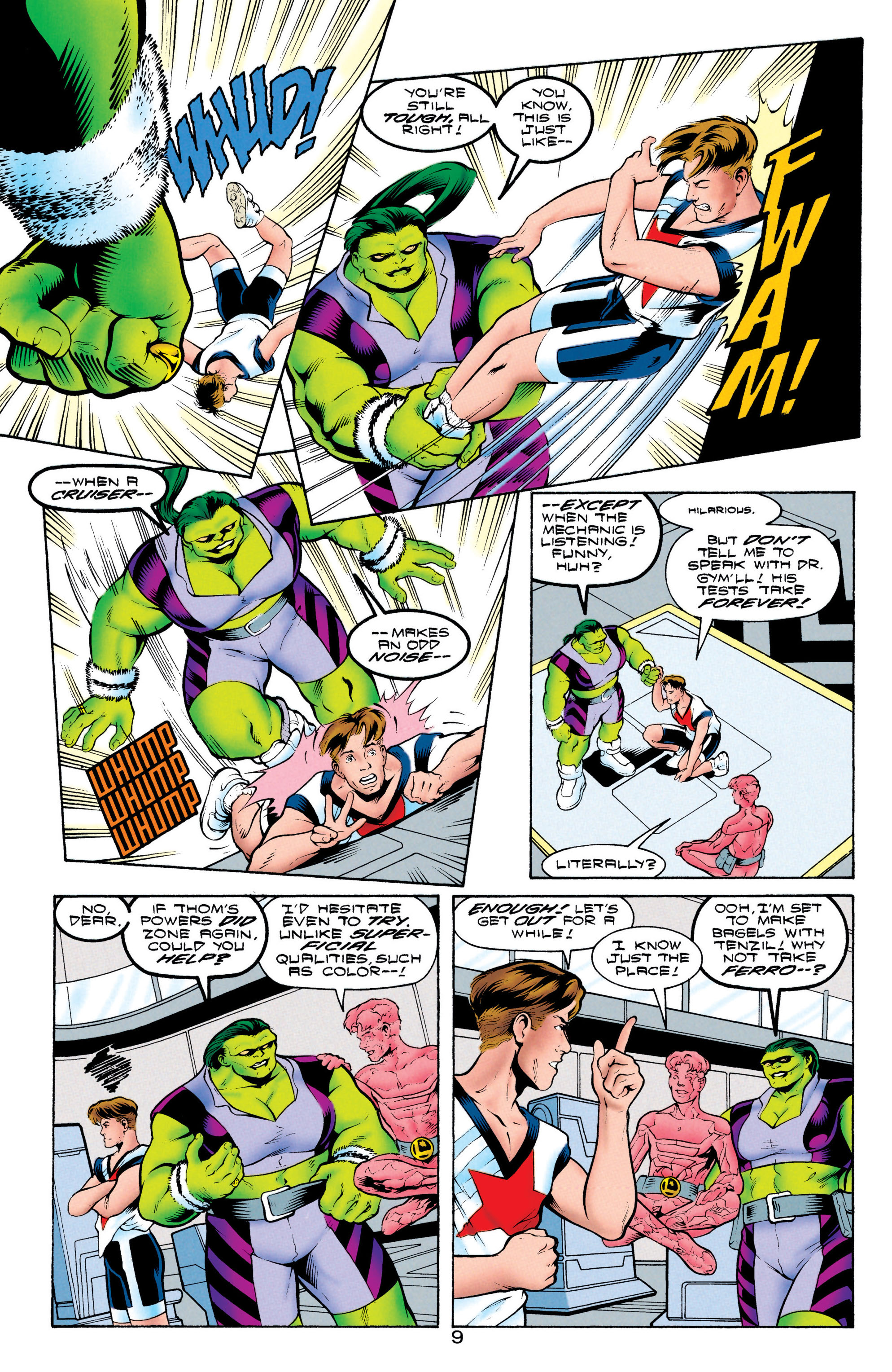 Read online Legionnaires comic -  Issue #67 - 10