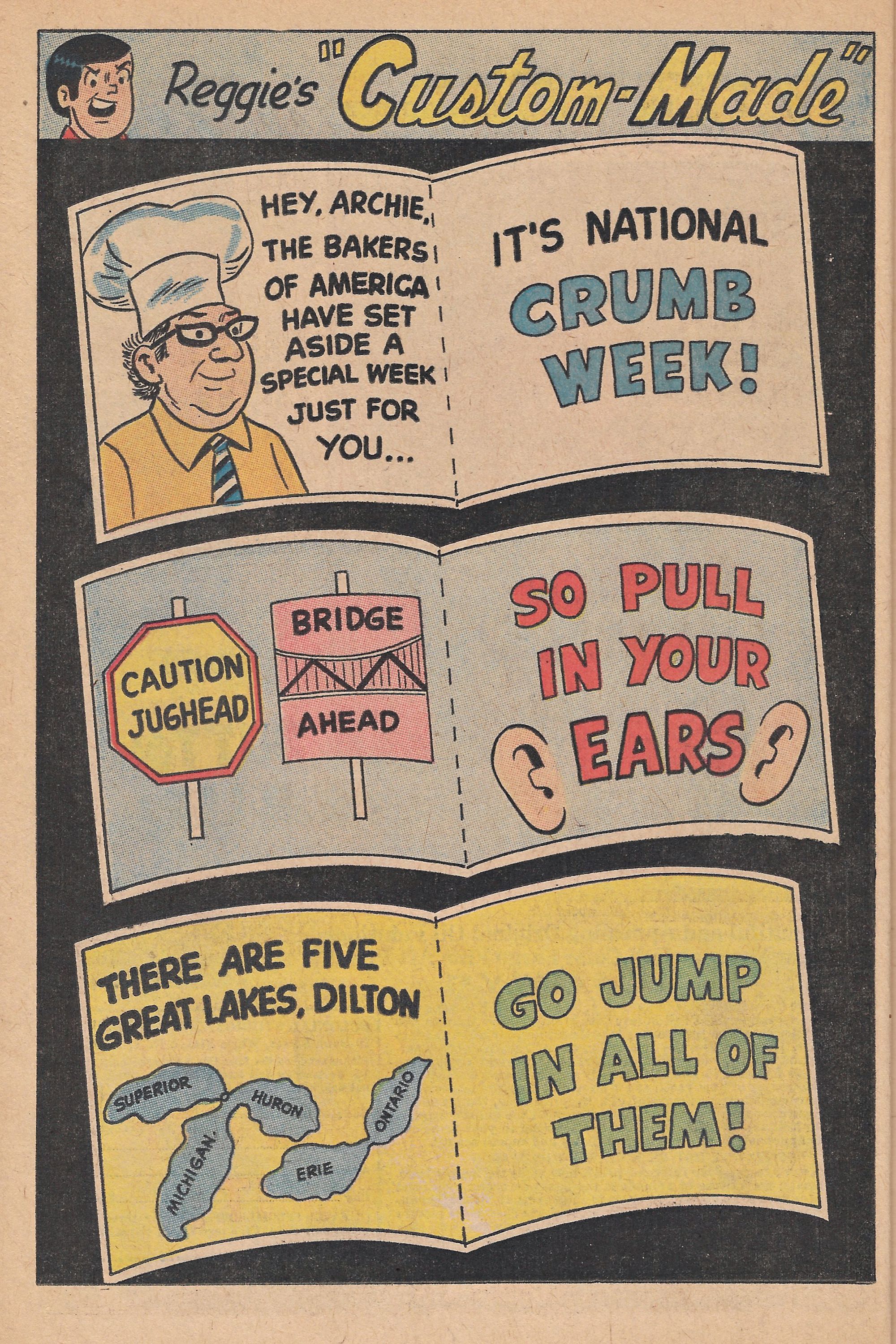 Read online Reggie's Wise Guy Jokes comic -  Issue #6 - 18