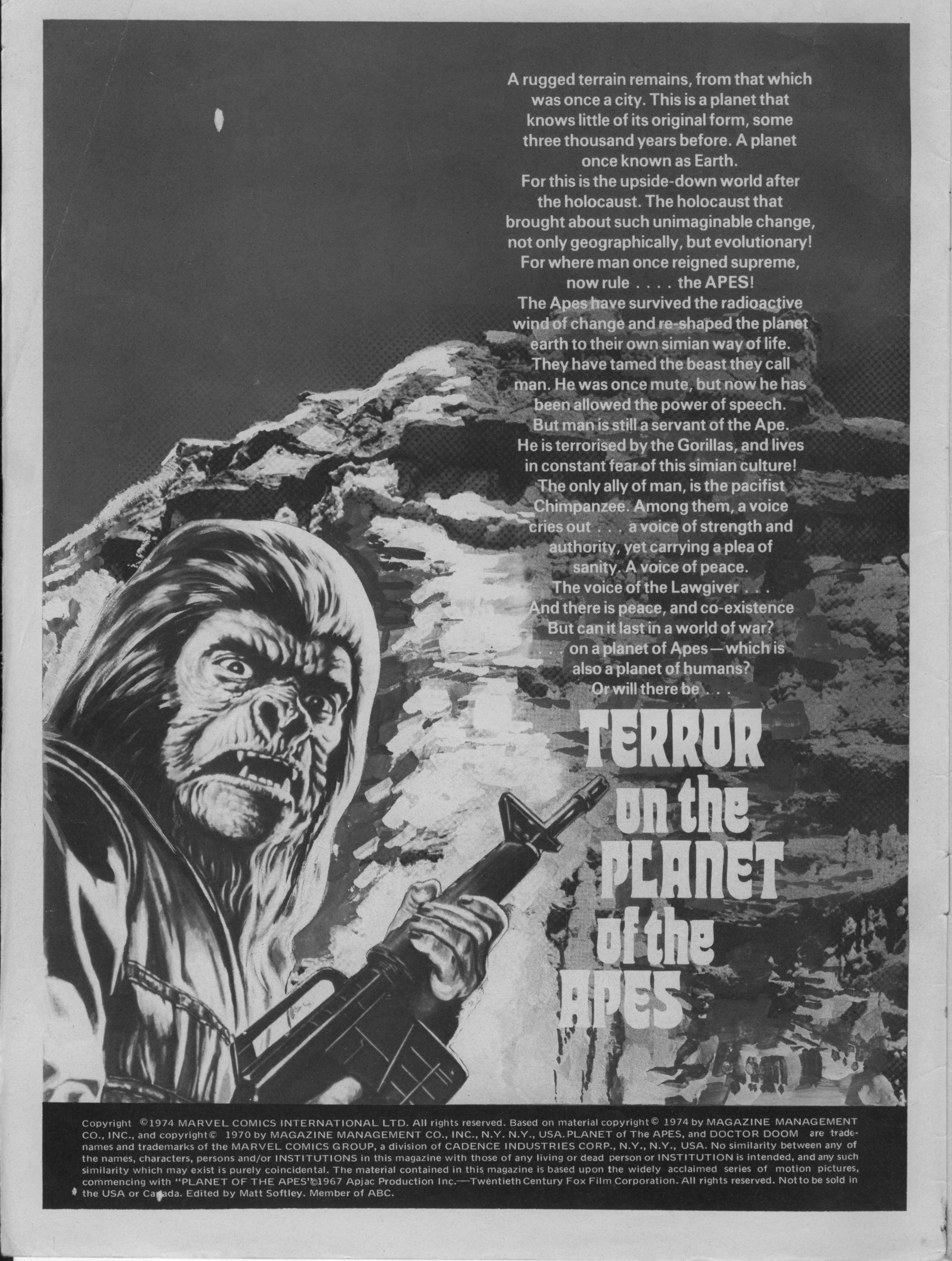 Read online Planet of the Apes (1974) comic -  Issue #12 - 2