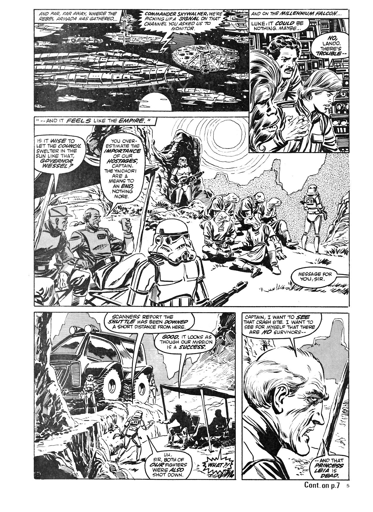 Read online Return of the Jedi comic -  Issue #65 - 5
