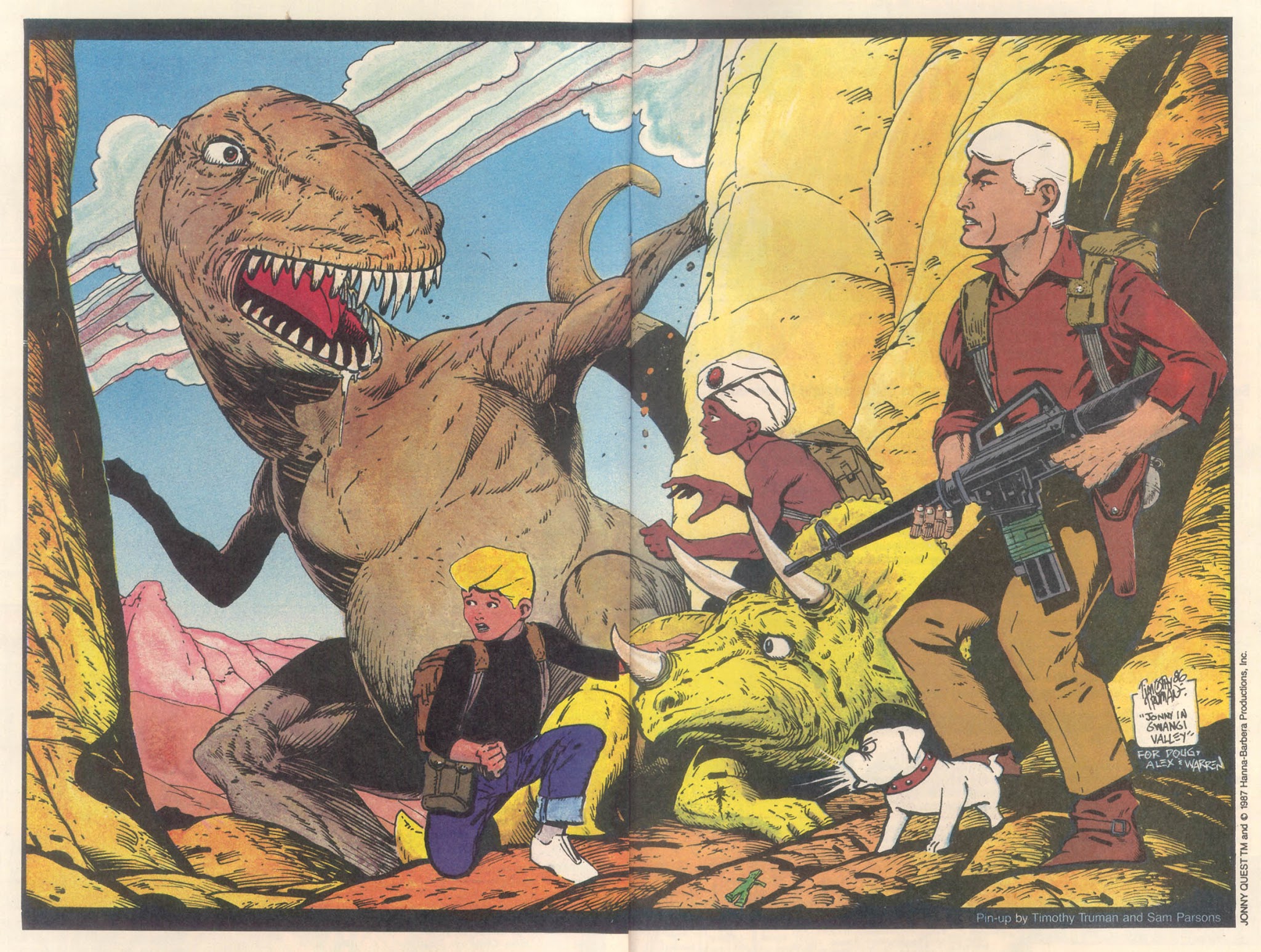 Read online Jonny Quest comic -  Issue #15 - 33