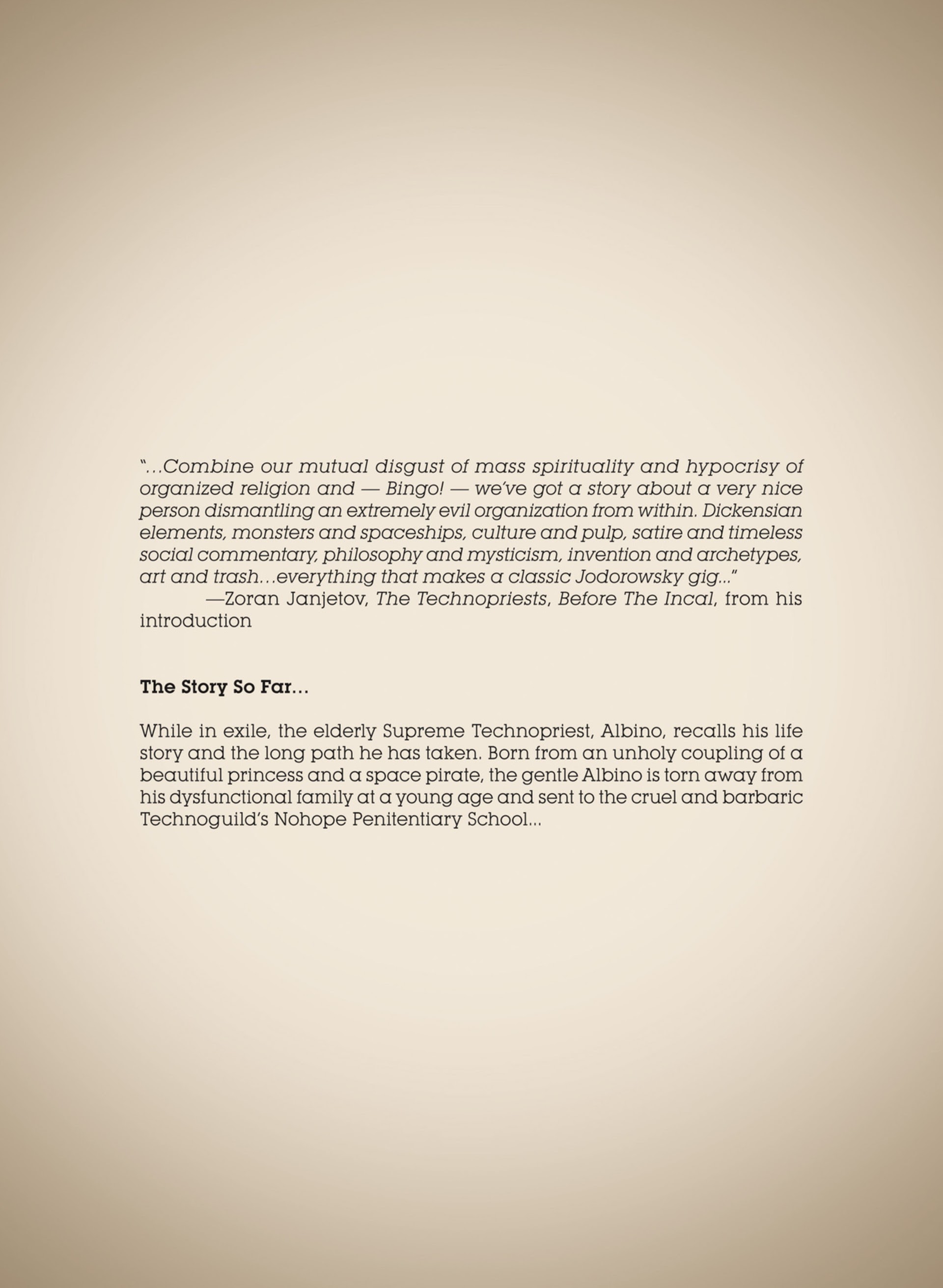 Read online Humanoids Presents: The Jodoverse comic -  Issue # TPB - 63