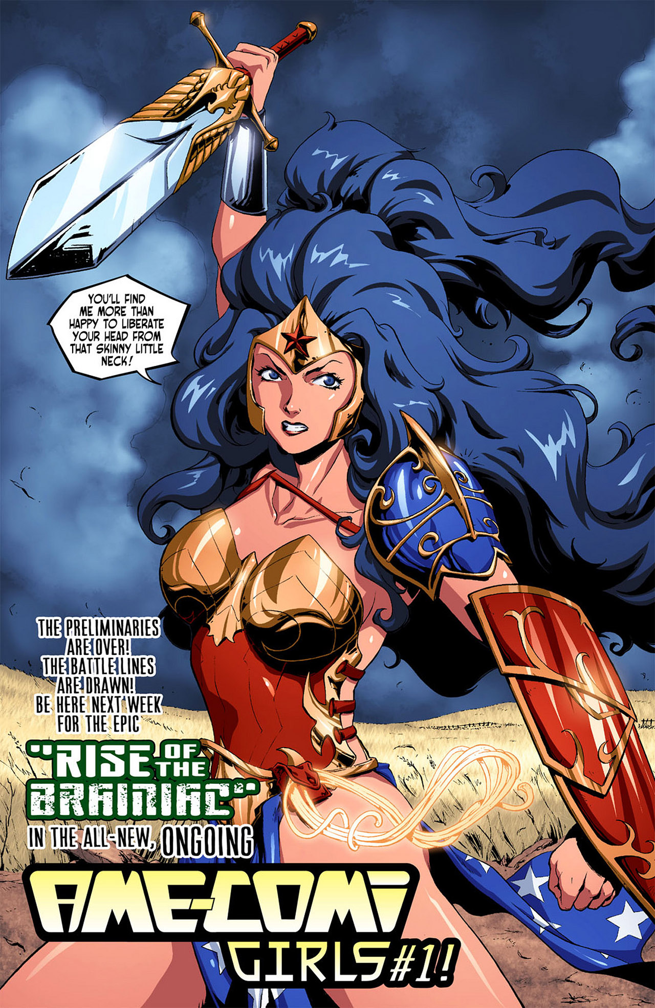 Read online Ame-Comi: Supergirl comic -  Issue #3 - 22