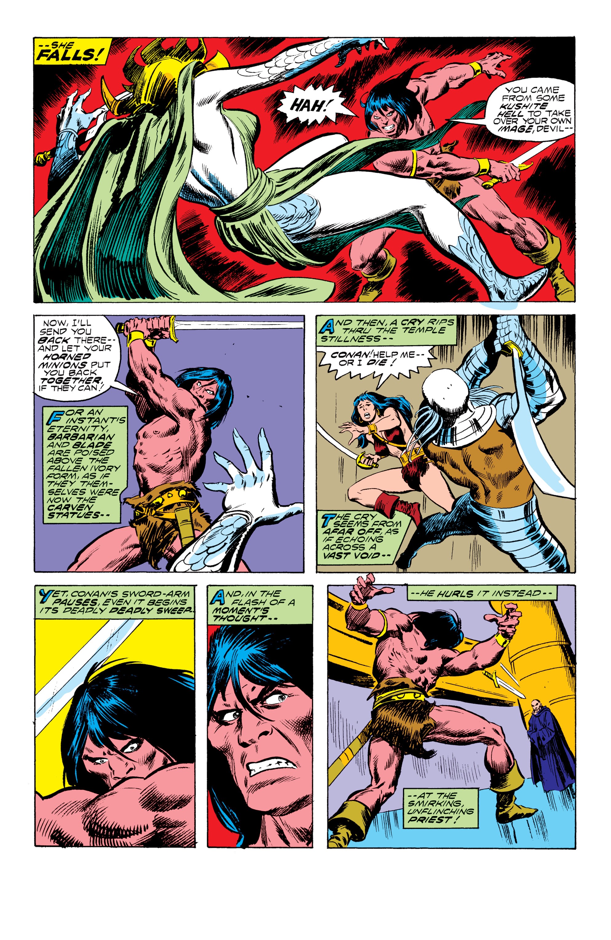 Read online Conan the Barbarian Epic Collection: The Original Marvel Years - Of Once and Future Kings comic -  Issue # TPB (Part 2) - 31