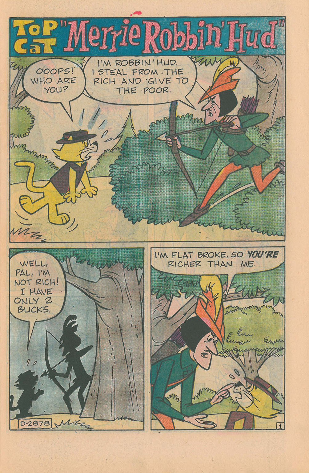 Read online Top Cat (1970) comic -  Issue #13 - 15