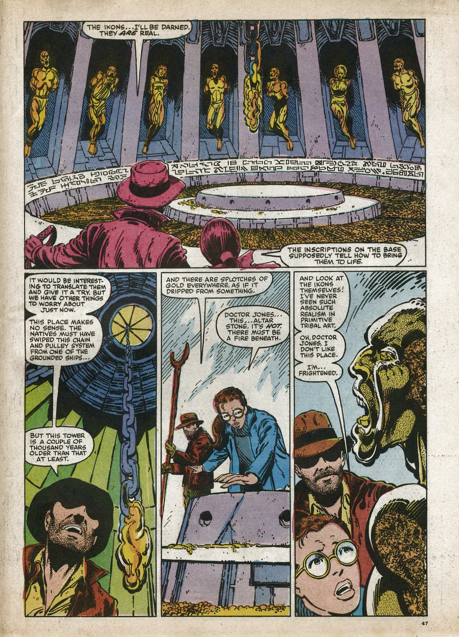 Read online Indiana Jones comic -  Issue #1 - 47