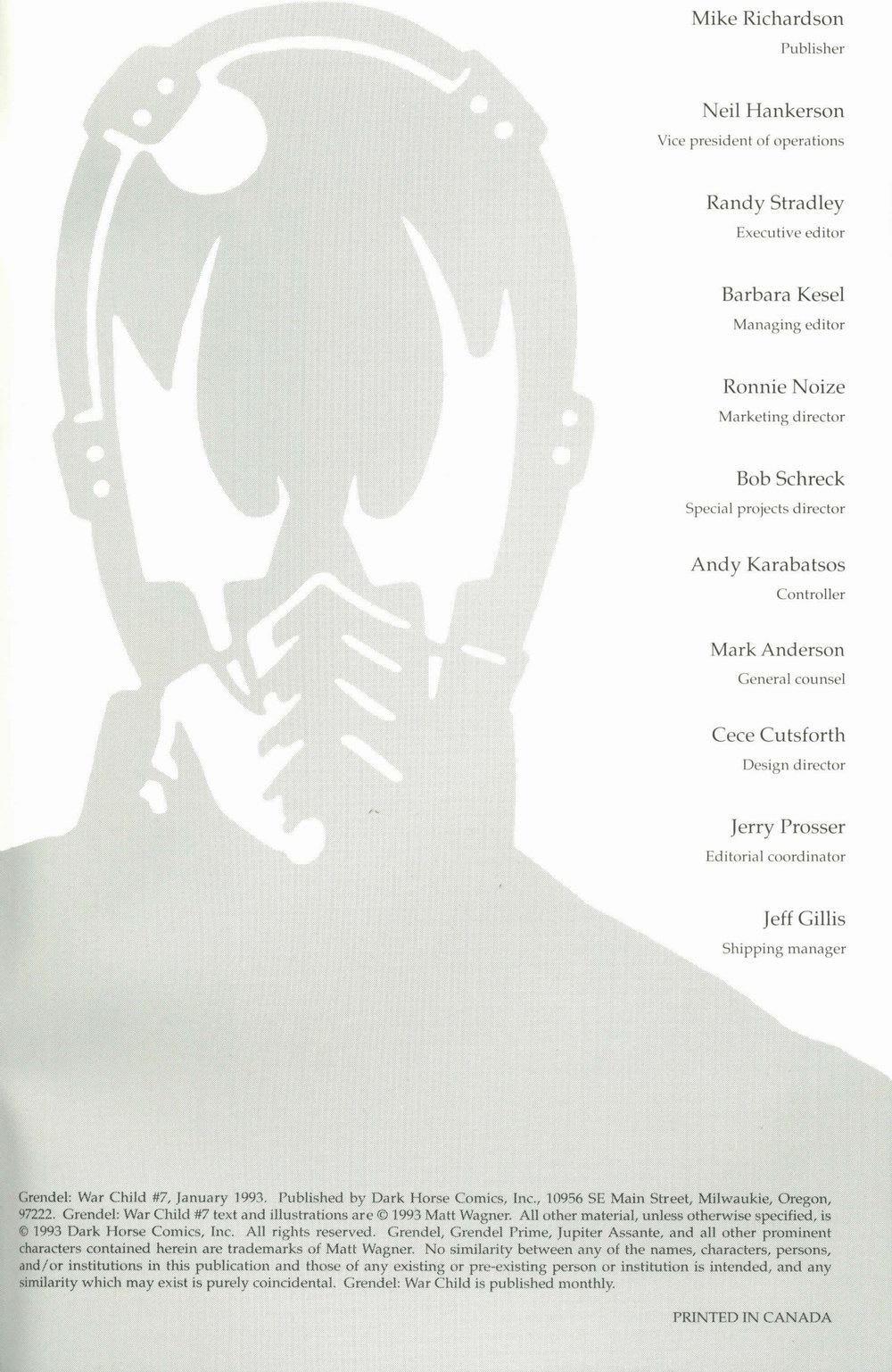 Read online Grendel: War Child comic -  Issue #7 - 32