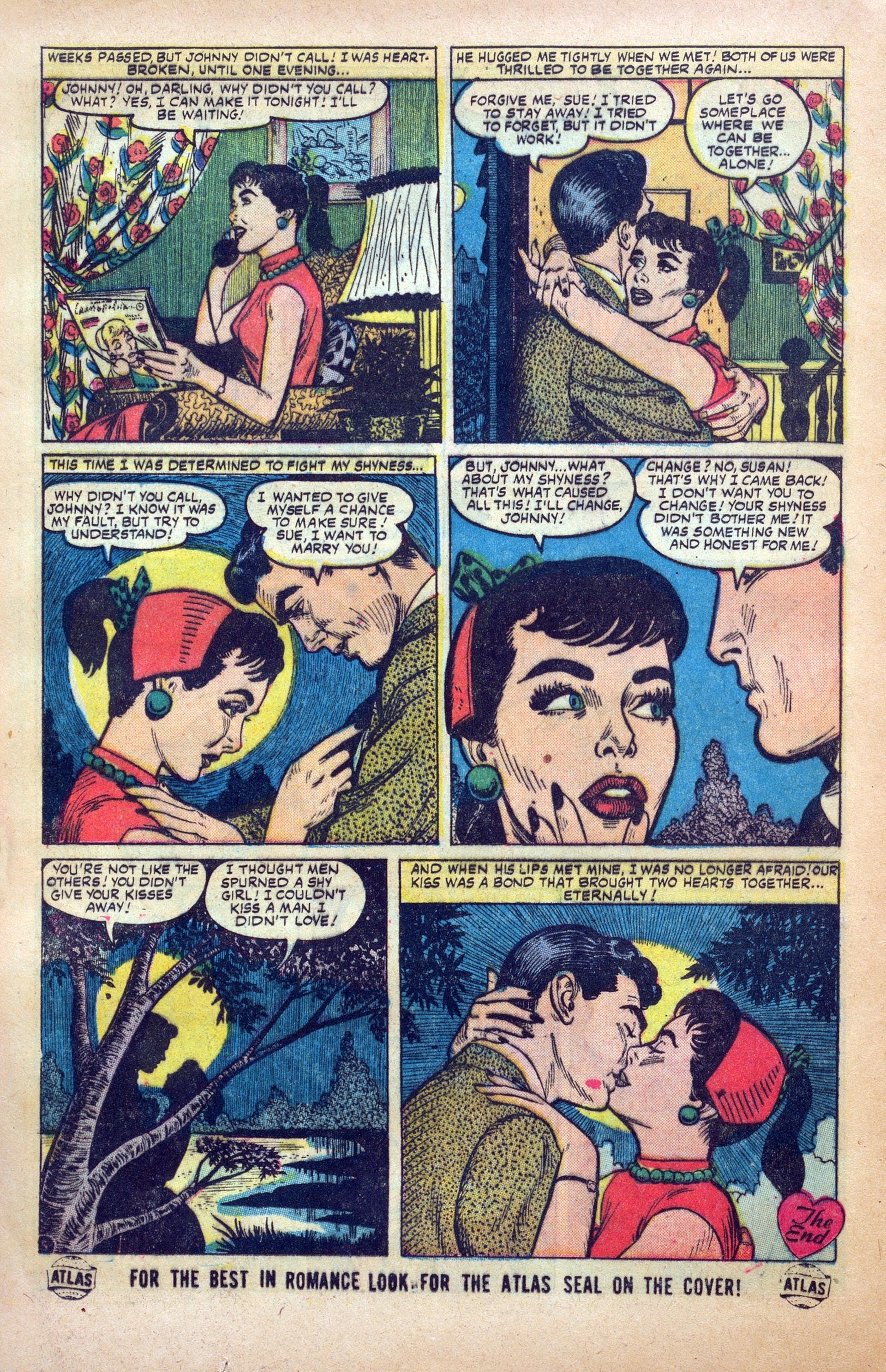 Read online Love Romances comic -  Issue #53 - 24