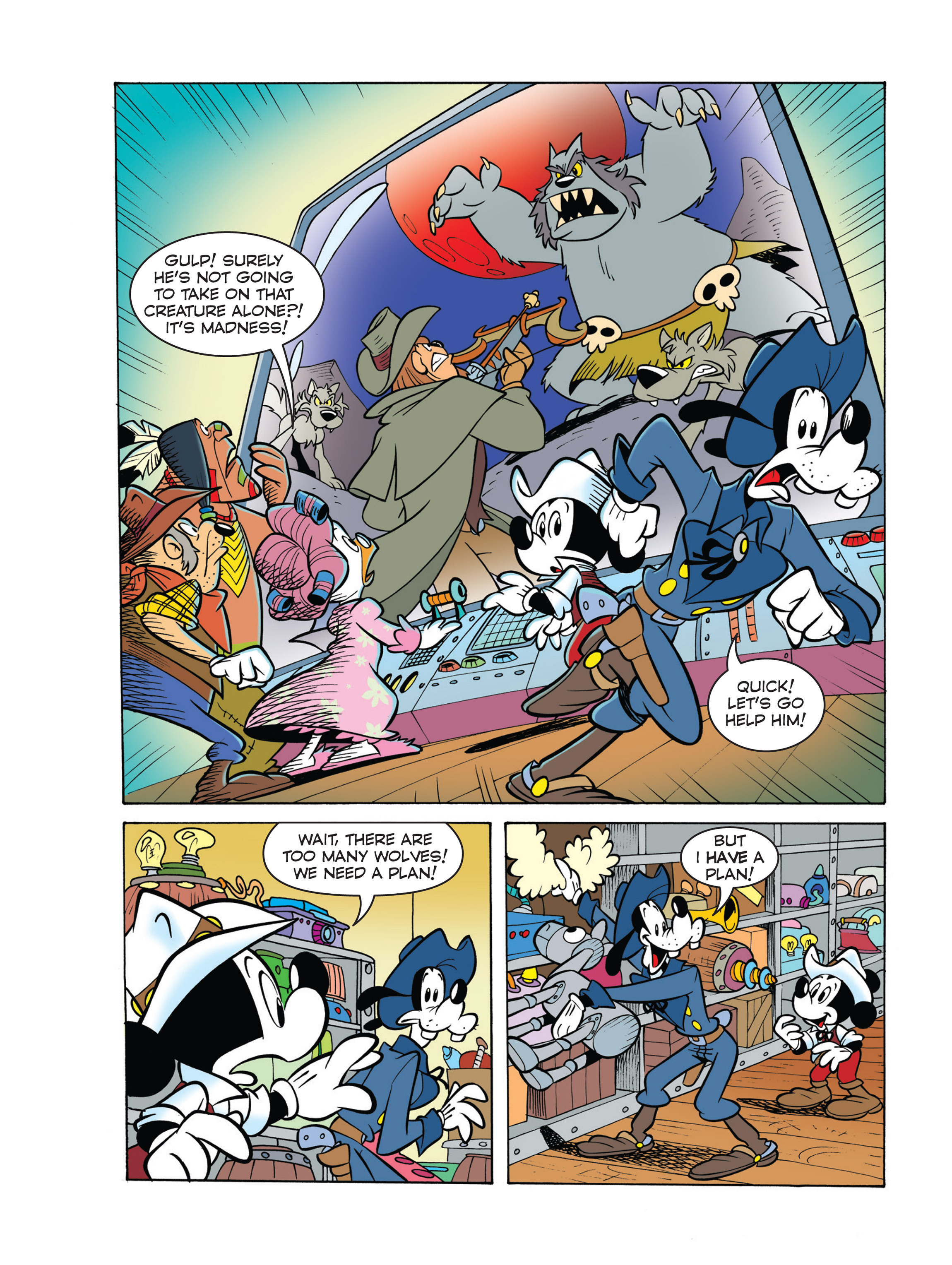 Read online Weird West Mickey: Night of the Diablero comic -  Issue # Full - 8