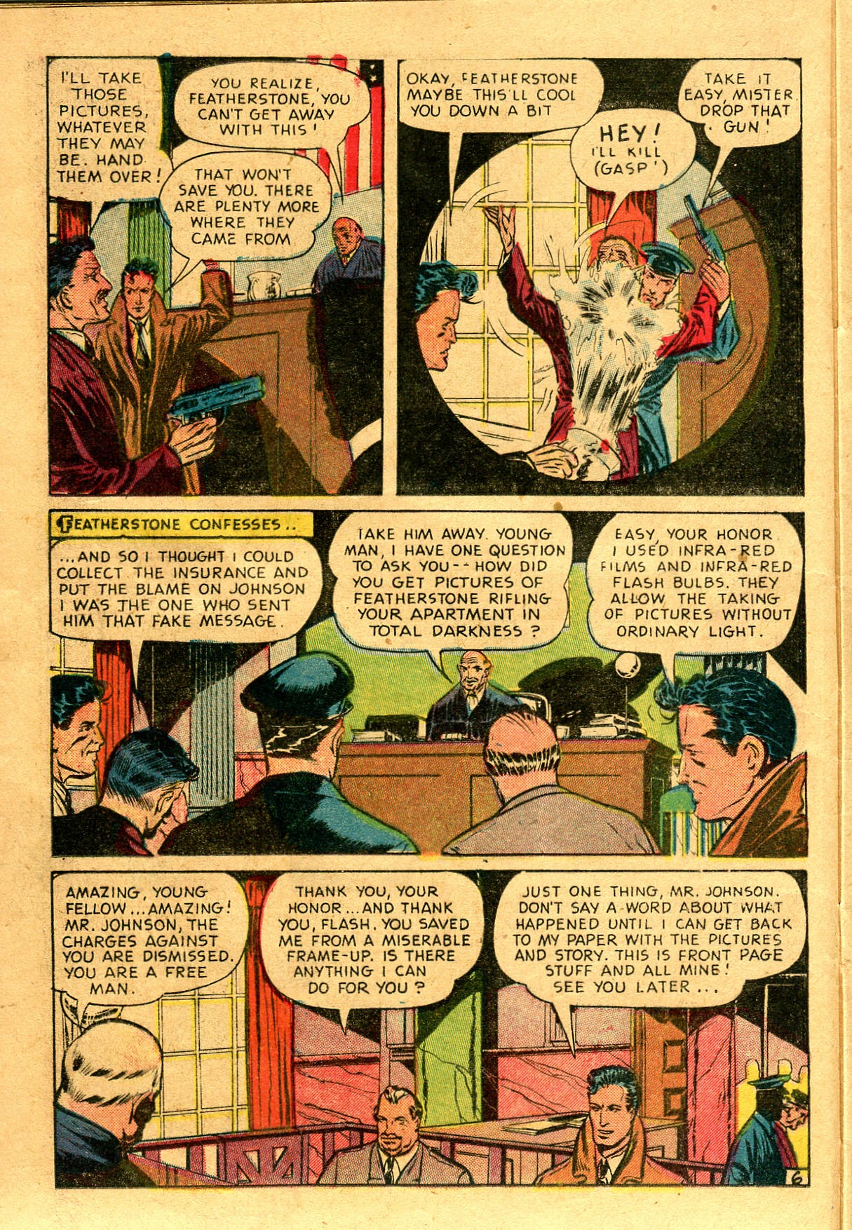 Read online The Saint (1947) comic -  Issue #4 - 16
