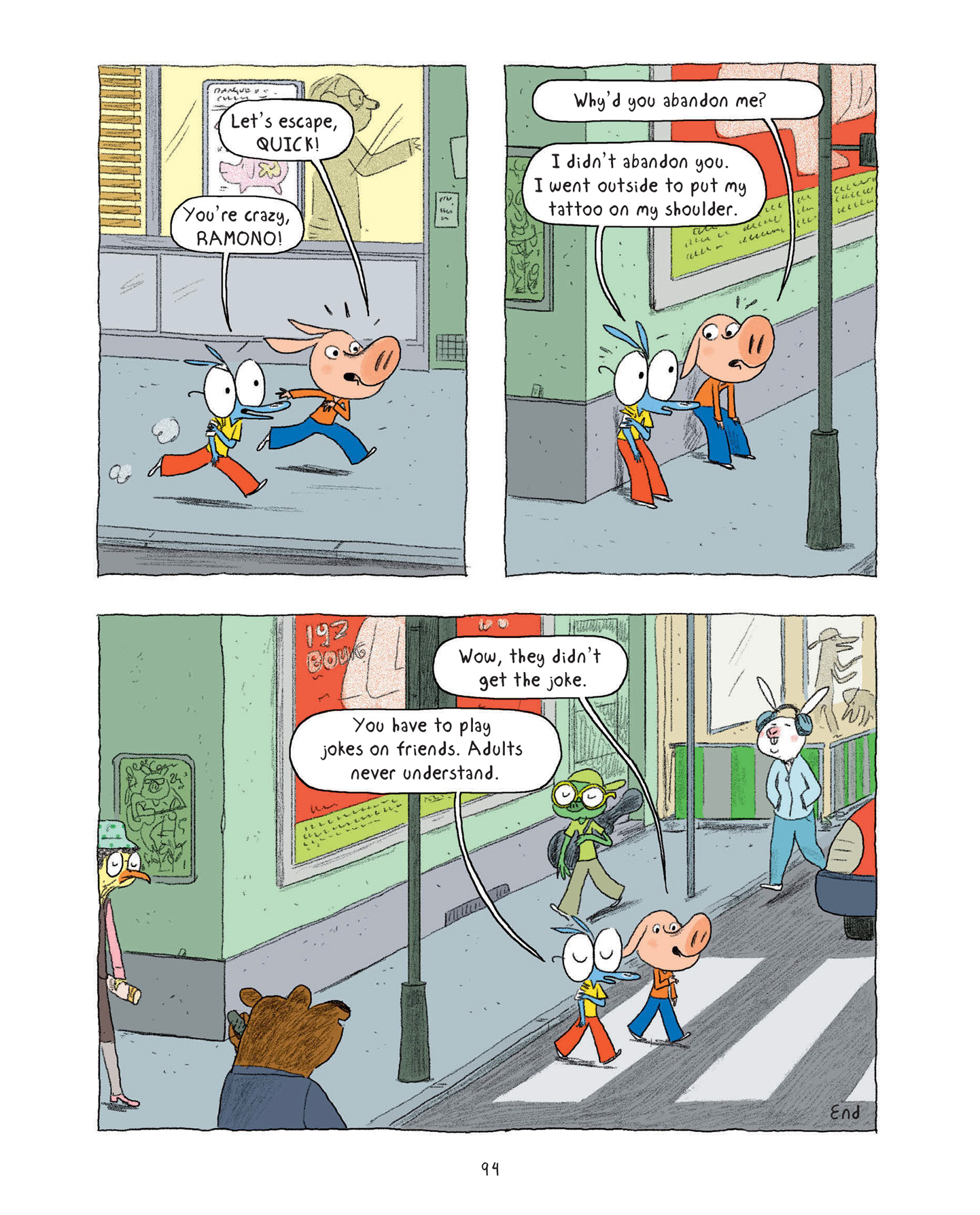 Read online Ariol comic -  Issue # TPB 5 - 96