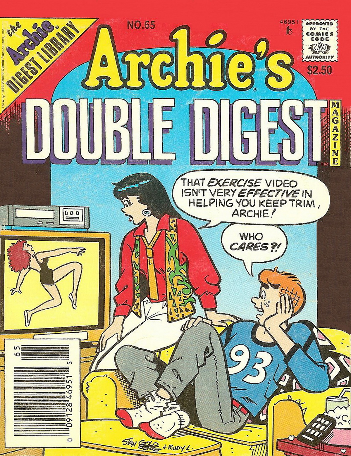Read online Archie's Double Digest Magazine comic -  Issue #65 - 1