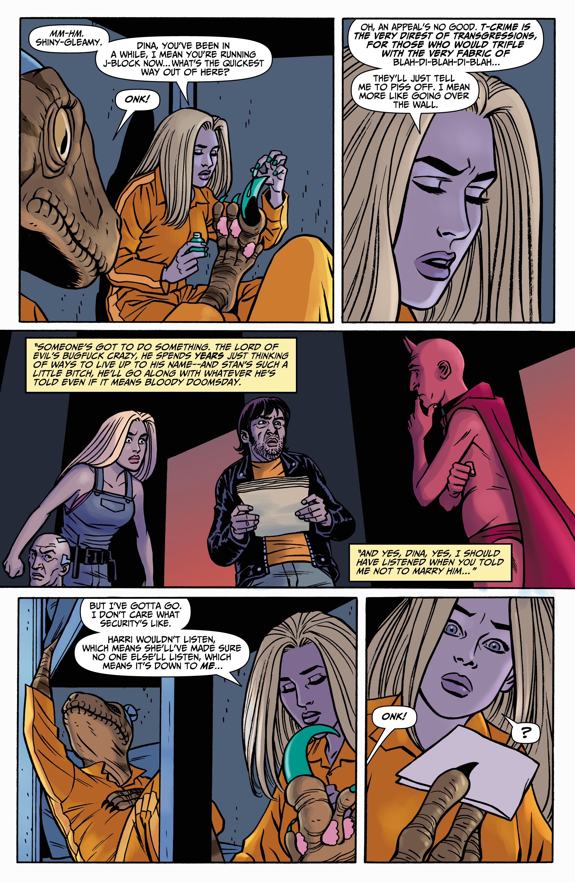 Read online Marjorie Finnegan, Temporal Criminal comic -  Issue #4 - 13
