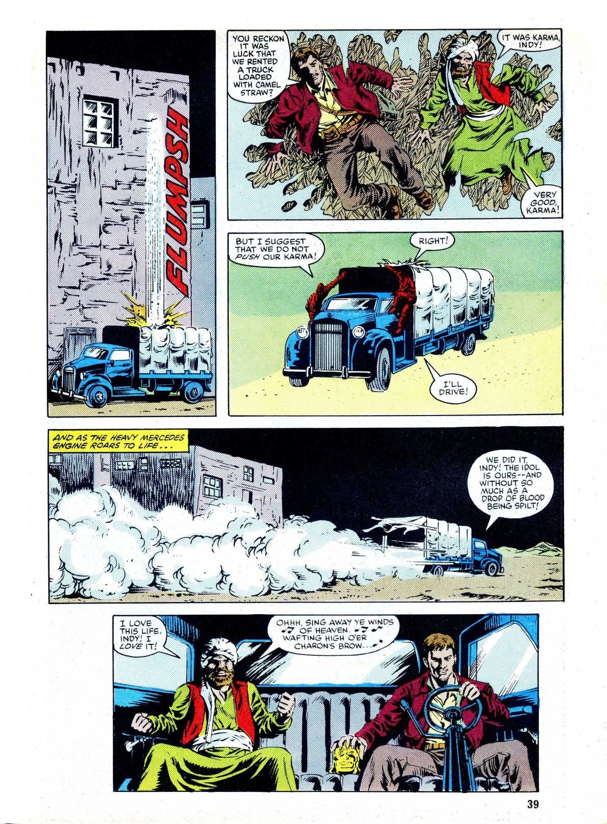 Read online Indiana Jones comic -  Issue #6 - 39