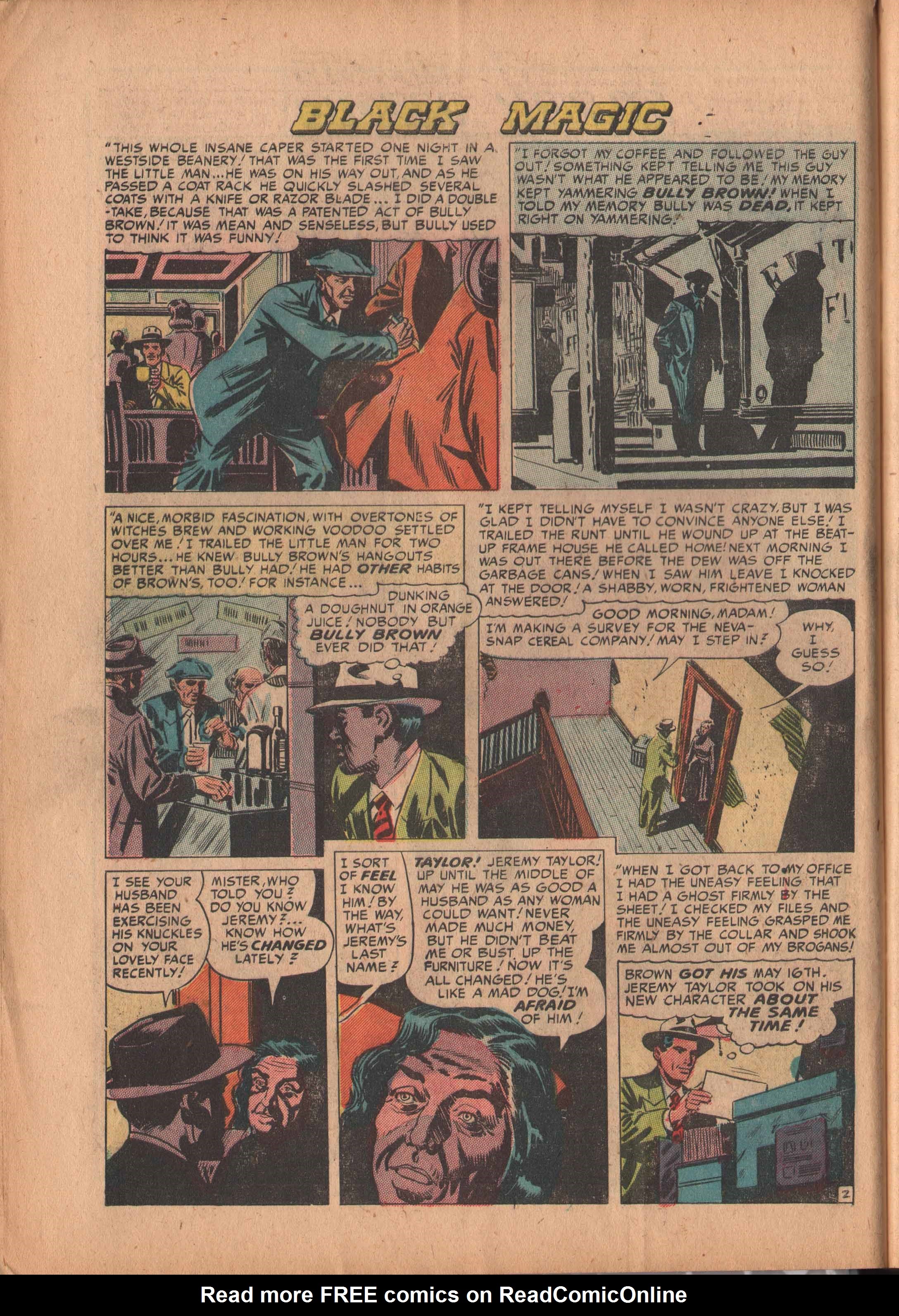 Read online Black Magic (1950) comic -  Issue #4 - 15