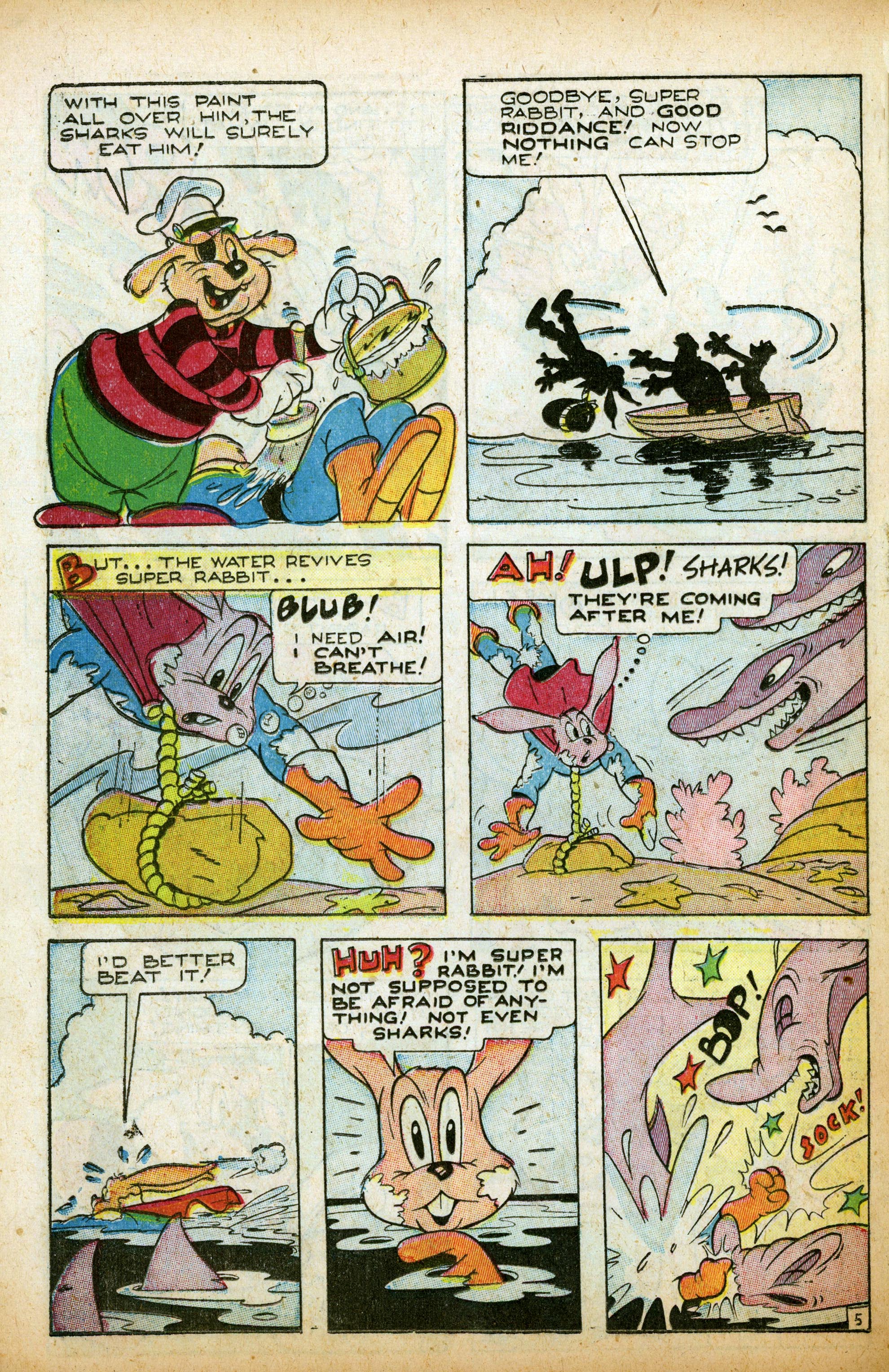 Read online Super Rabbit comic -  Issue #6 - 36