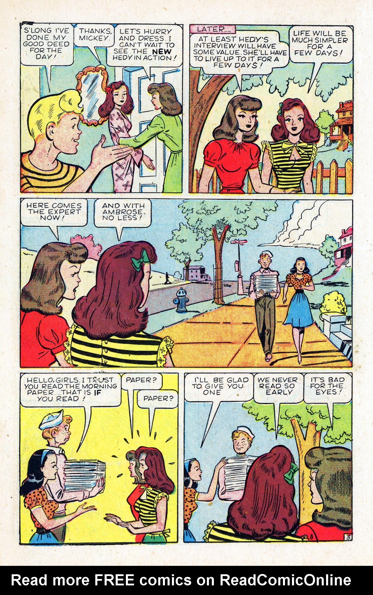 Read online Patsy Walker comic -  Issue #9 - 22