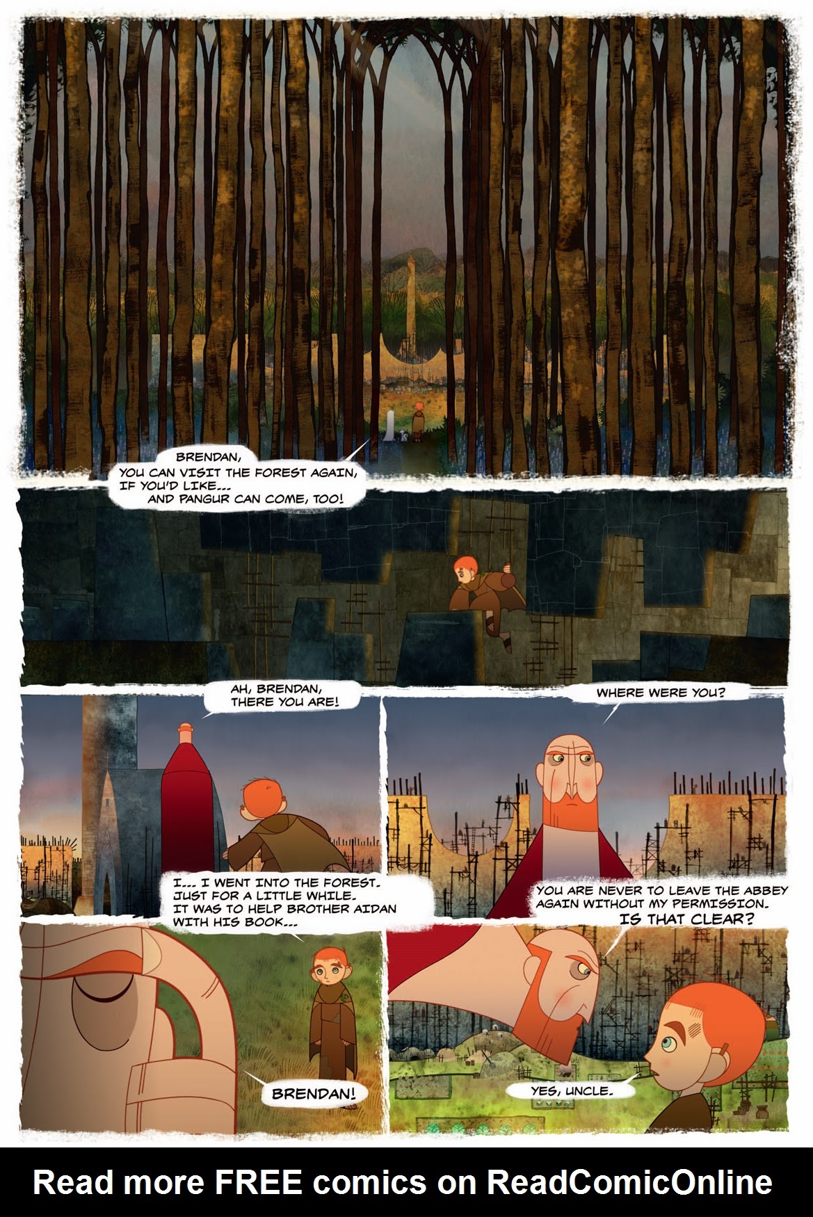 Read online The Secret Of Kells comic -  Issue # TPB - 64