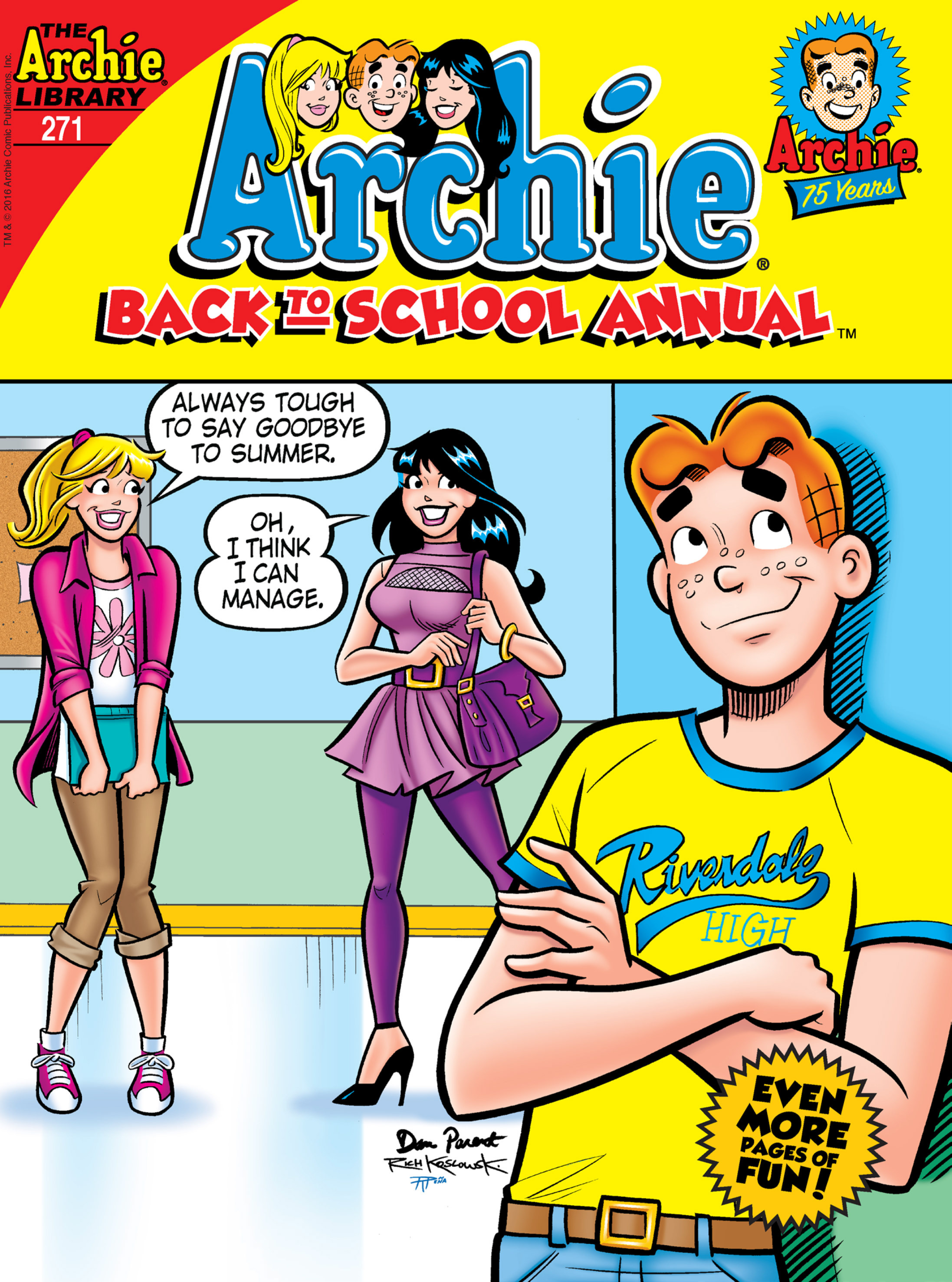 Read online Archie's Double Digest Magazine comic -  Issue #271 - 1