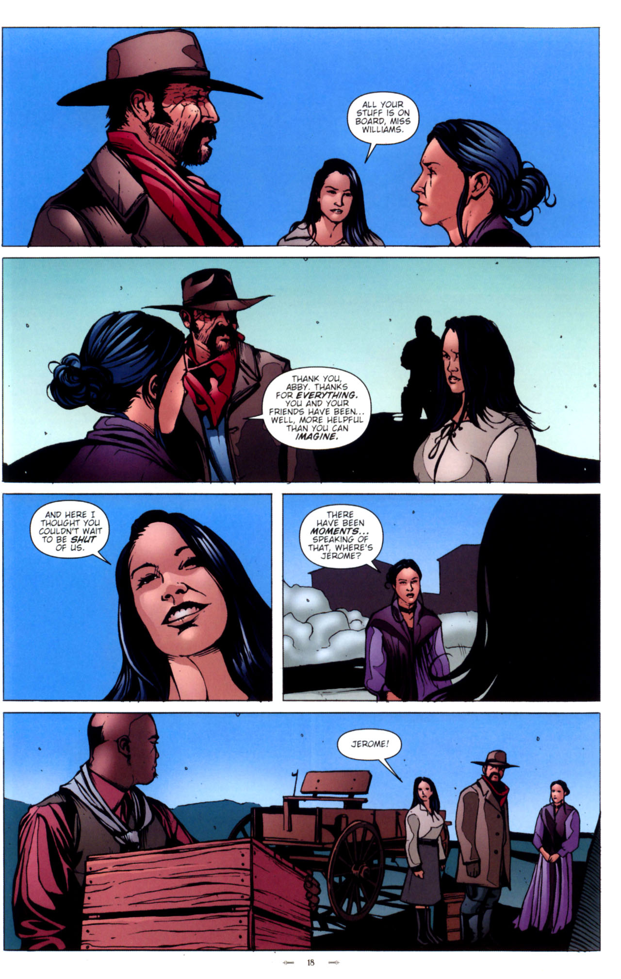 Read online Desperadoes: Banners of Gold comic -  Issue #4 - 20