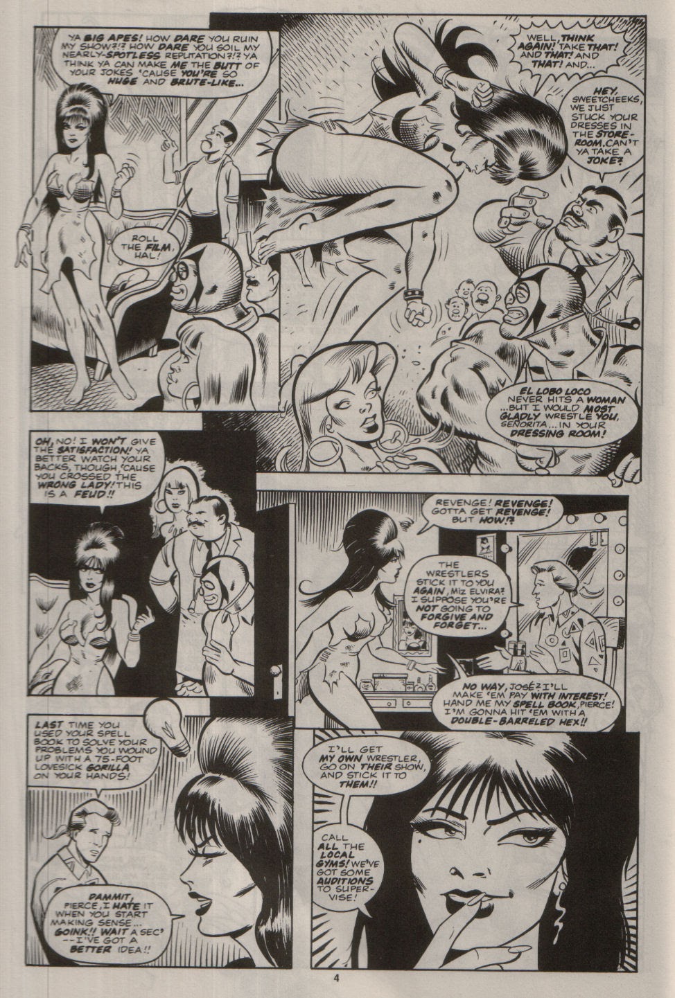 Read online Elvira, Mistress of the Dark comic -  Issue #21 - 5