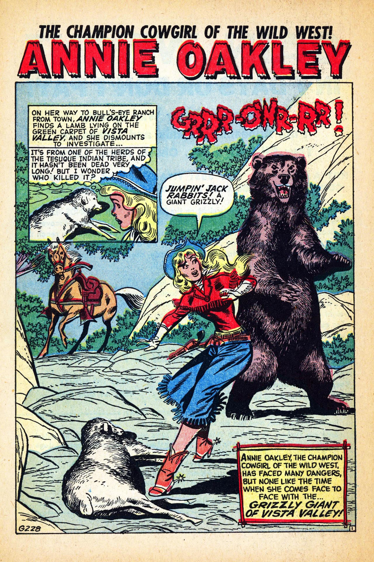 Read online Annie Oakley comic -  Issue #6 - 10