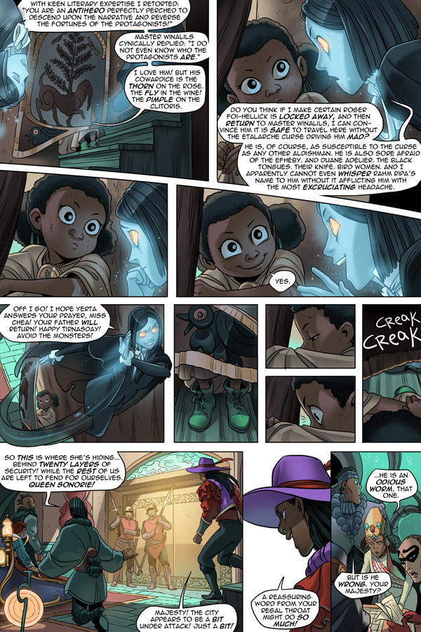 Read online Unsounded comic -  Issue #17 - 54