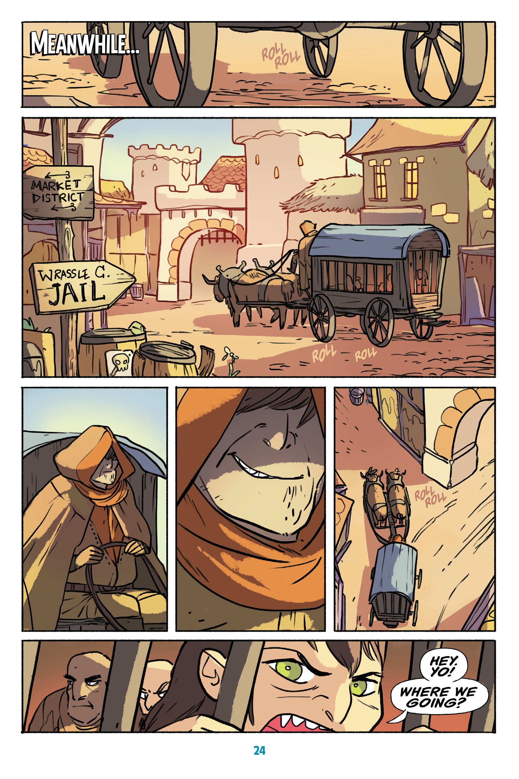 Read online Wrassle Castle comic -  Issue #1 - 23