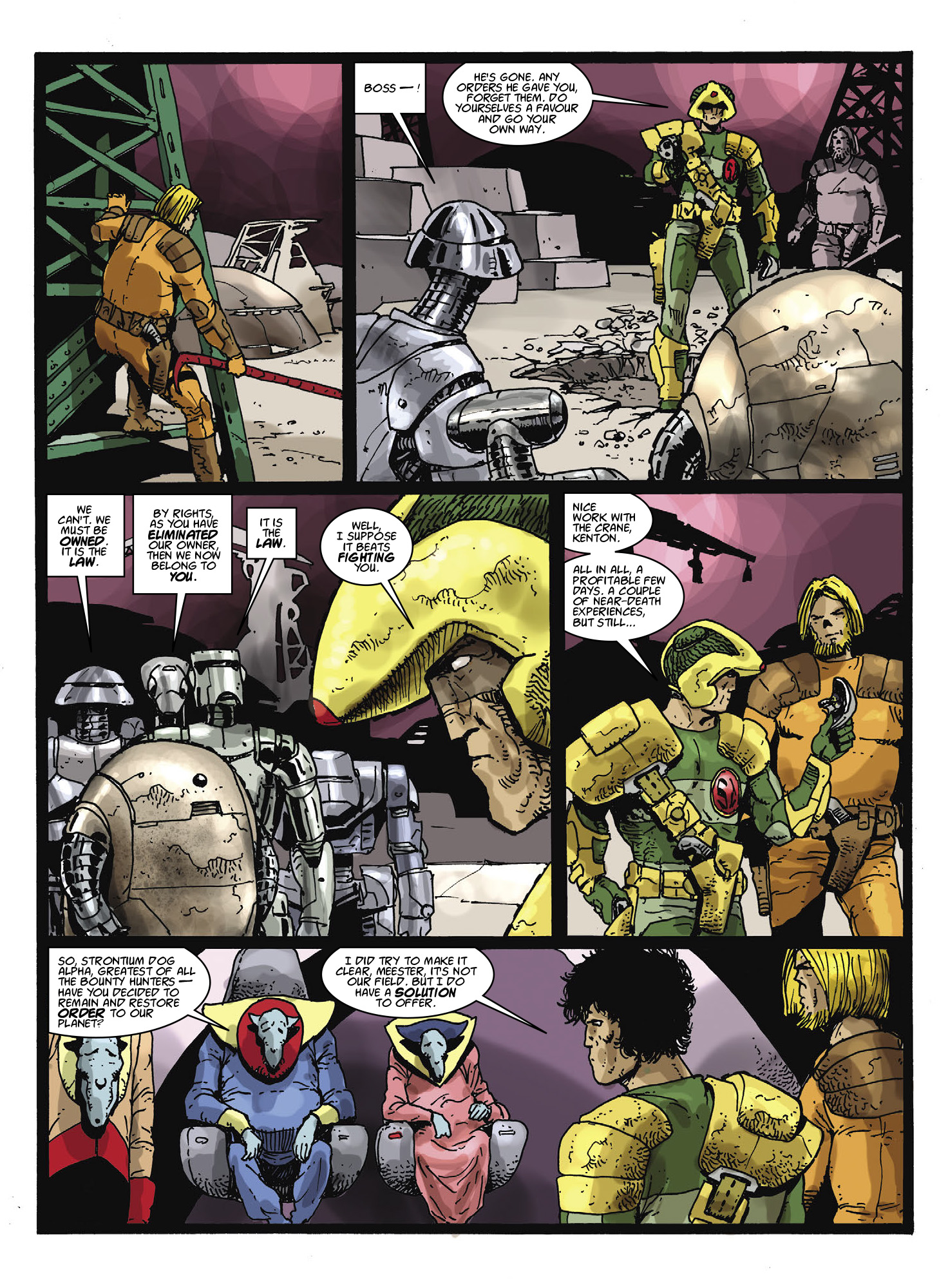 Read online Strontium Dog: The Son comic -  Issue # TPB - 57