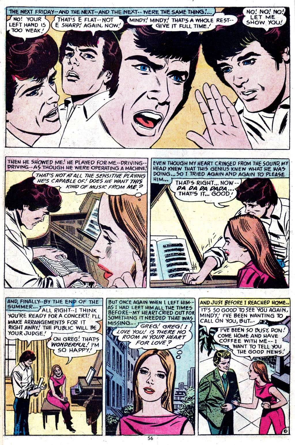Read online Young Love (1963) comic -  Issue #112 - 56