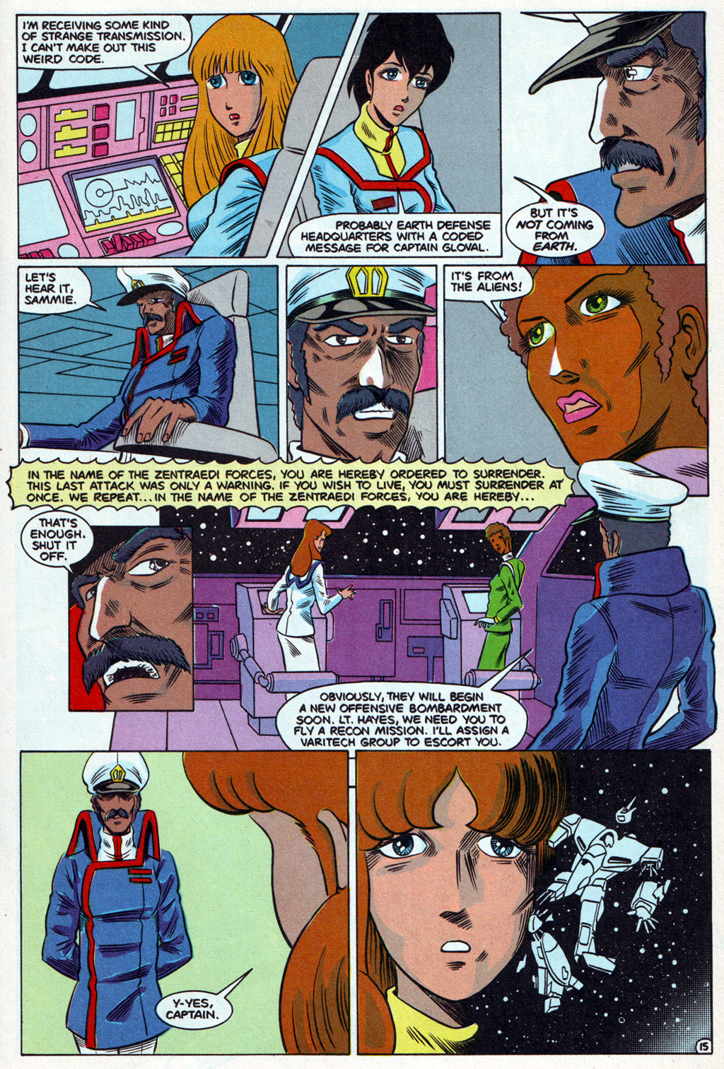Read online Robotech The Macross Saga comic -  Issue #10 - 17