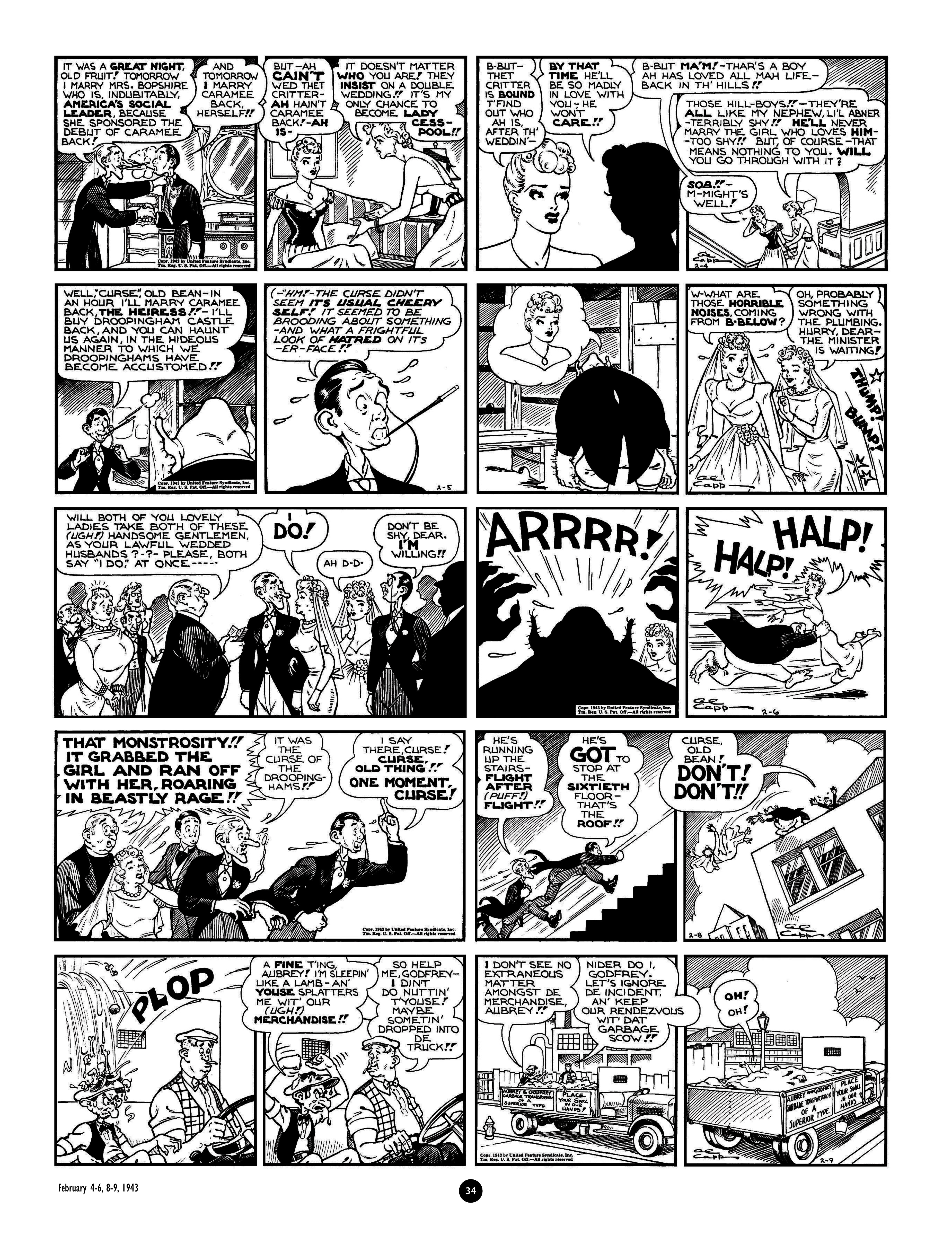 Read online Al Capp's Li'l Abner Complete Daily & Color Sunday Comics comic -  Issue # TPB 5 (Part 1) - 35