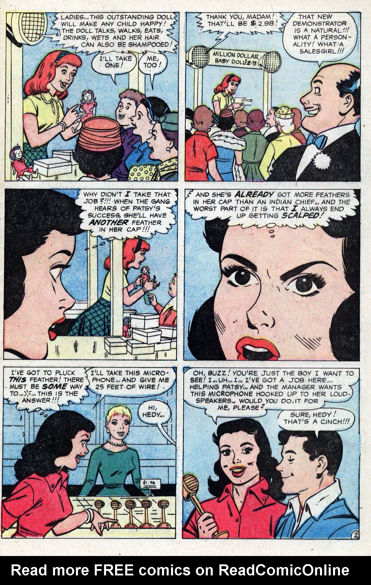 Read online Patsy Walker comic -  Issue #72 - 29